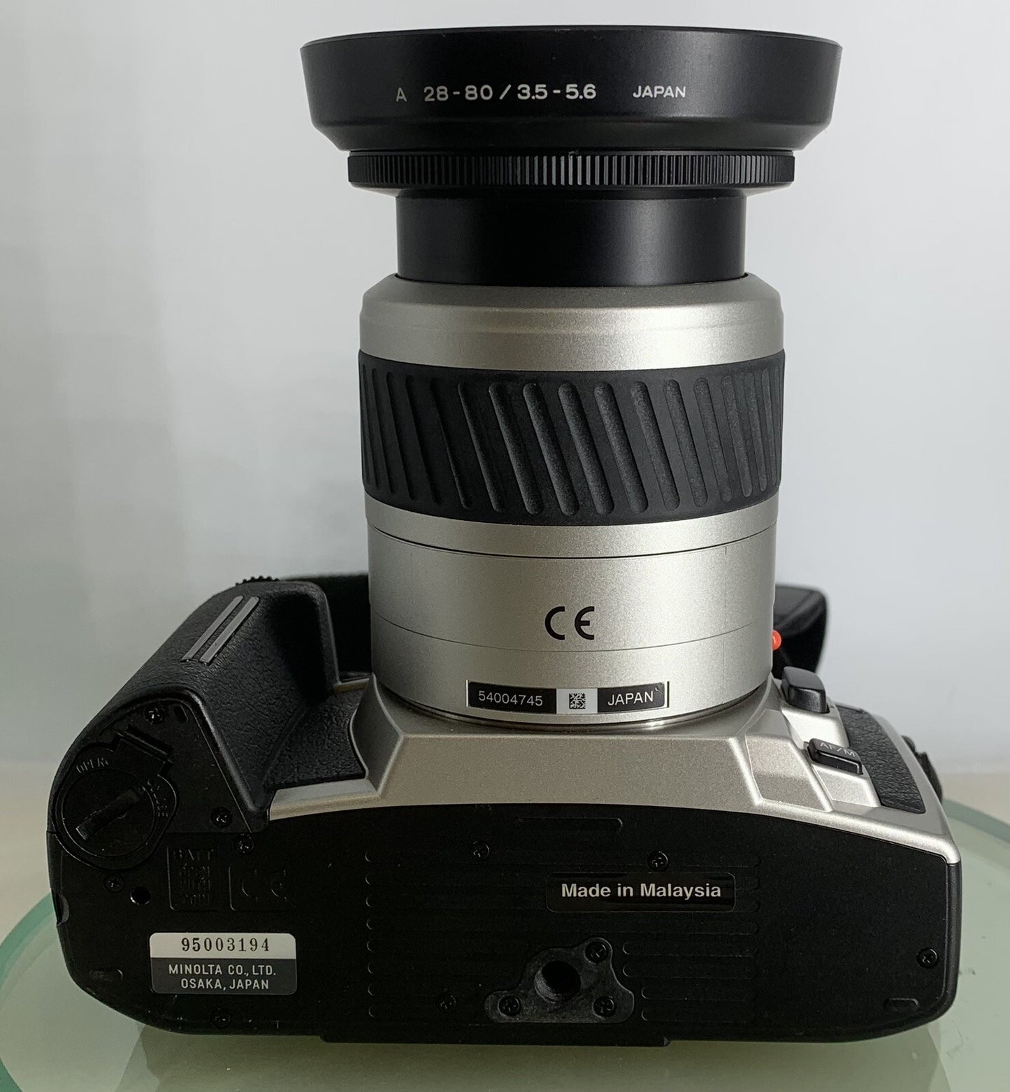 MINOLTA DYNAX 505si SUPER 35MM FILM SLR CAMERA & MINOLTA 28-80MM LENS+TESTED -1110