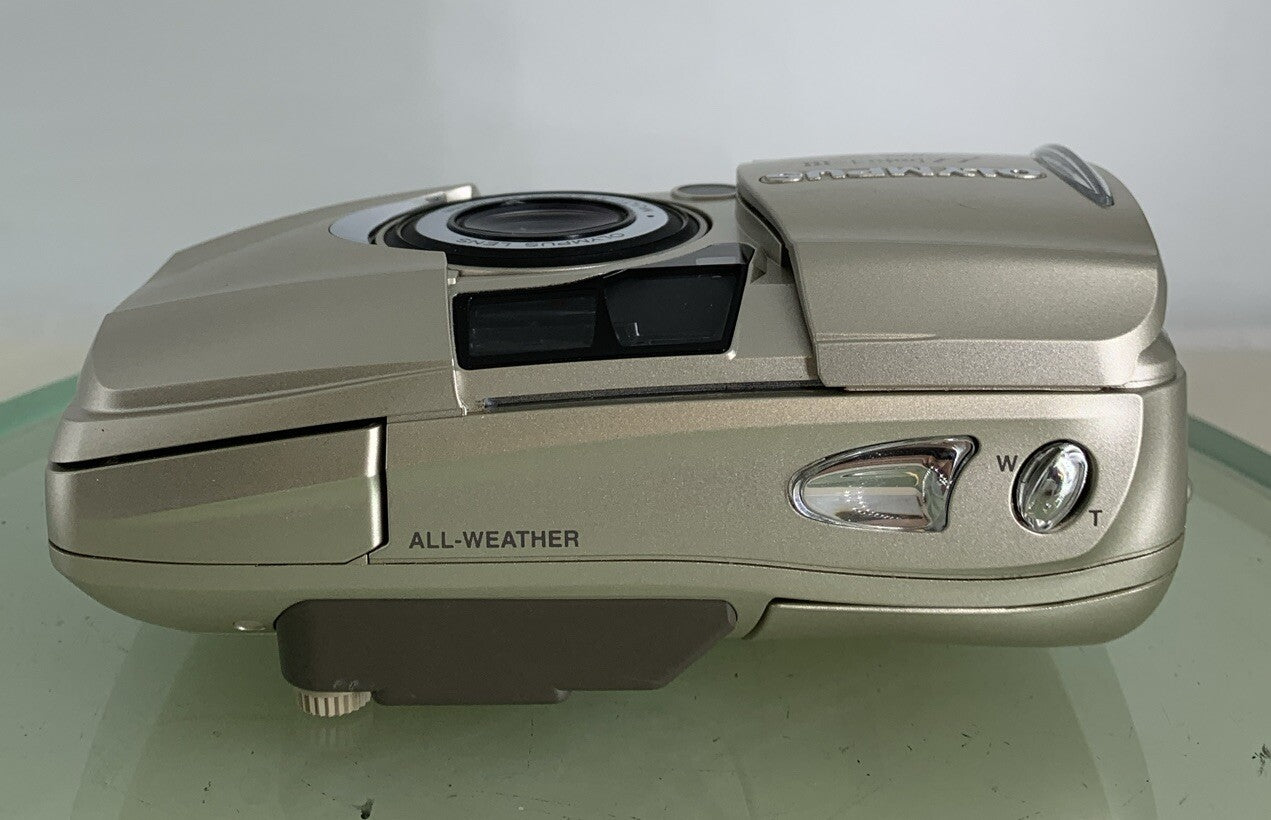 Olympus µmju:-III Zoom Wide 100 - 35mm Compact Film Camera Silver Point & Shoot7