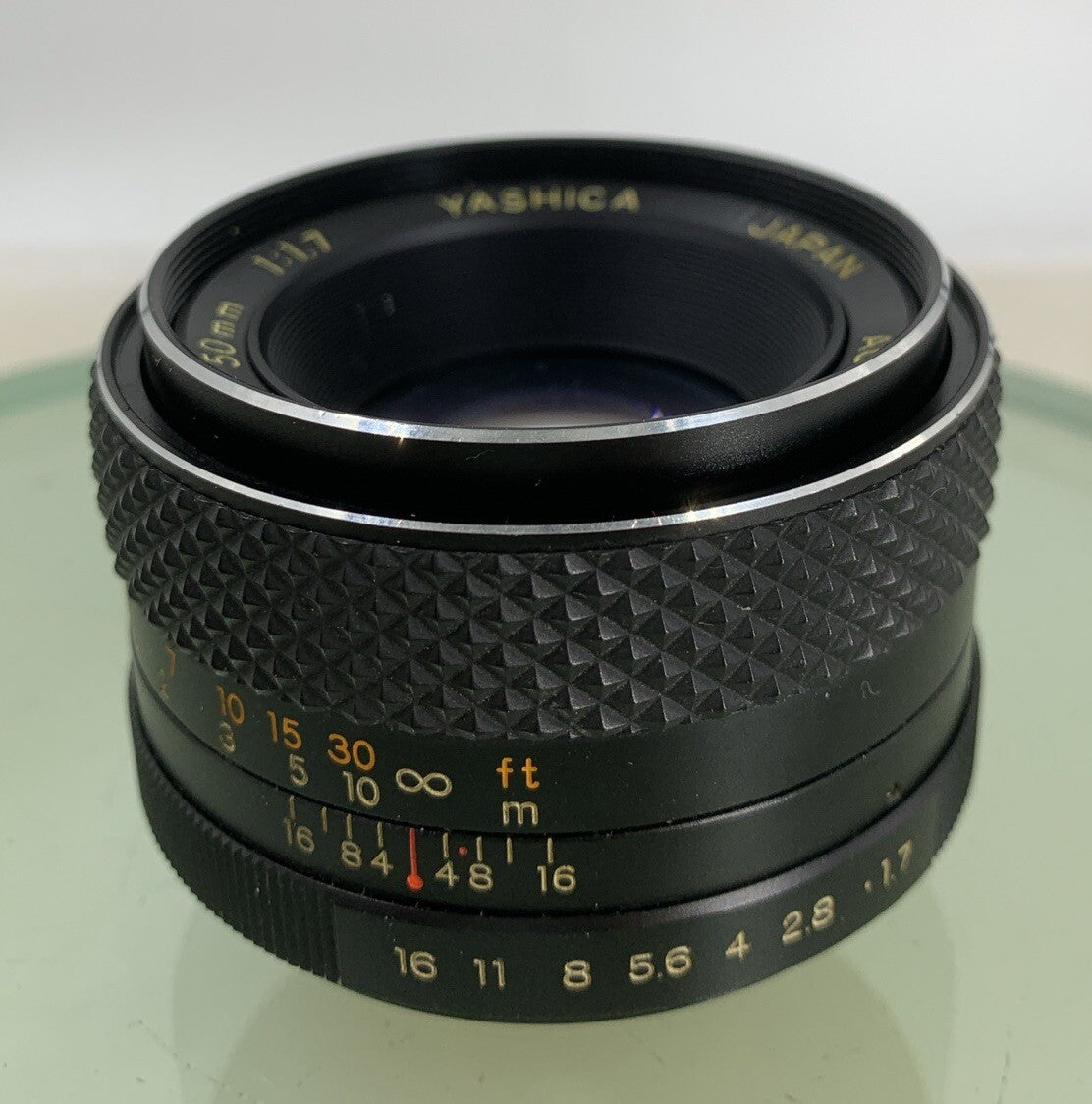 Yashica Auto Yashinon DS-M 50mm f1.7 - M42 Mount LENS BLACK TESTED - 3686