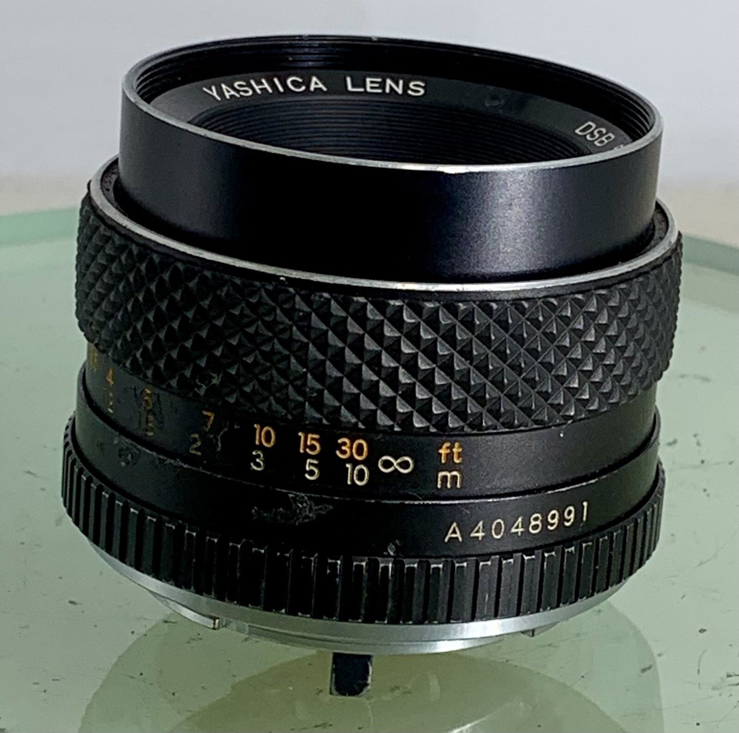 Yashica 50mm 1:1.9 DSB lens, Contax/Yashica C/Y mount, Made in Japan #75