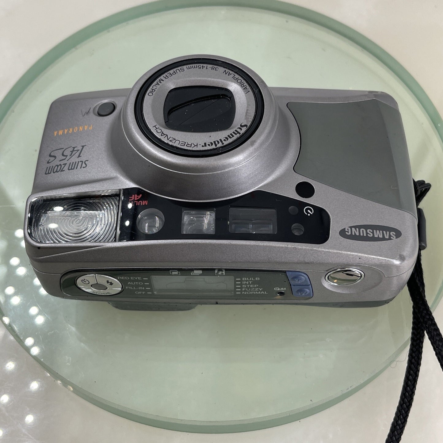 Samsung Slim Zoom 145S 35mm Camera 38-145mm Zoom Multi AF Panorama Cased#5737