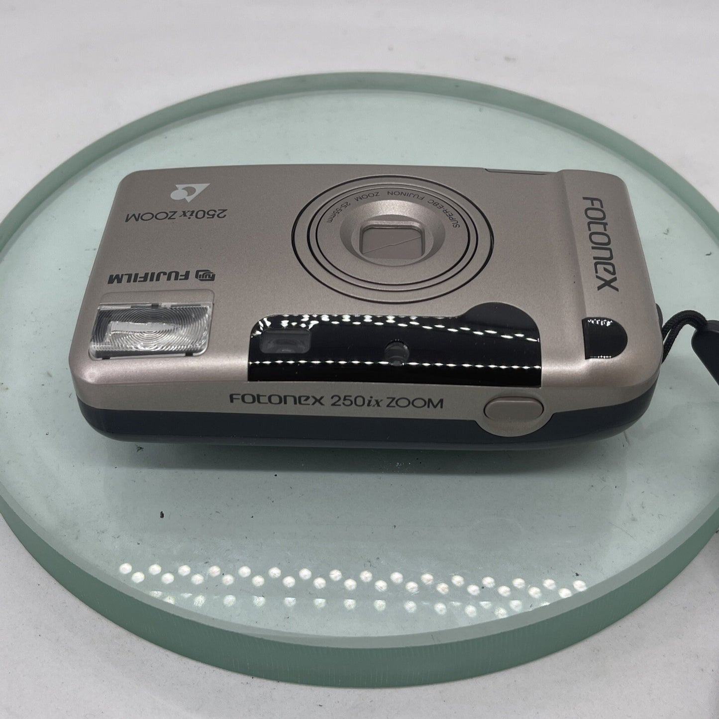 FUJIFILM FOTONEX 250ix ZOOM Advanced Photo System (APS) Camera Cased TESTED#2895
