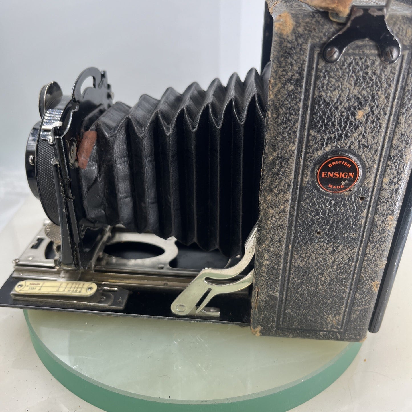 Houghton Butcher Ensign KLITO Double Extension 1912-16 Folding Camera LUKOS f=36