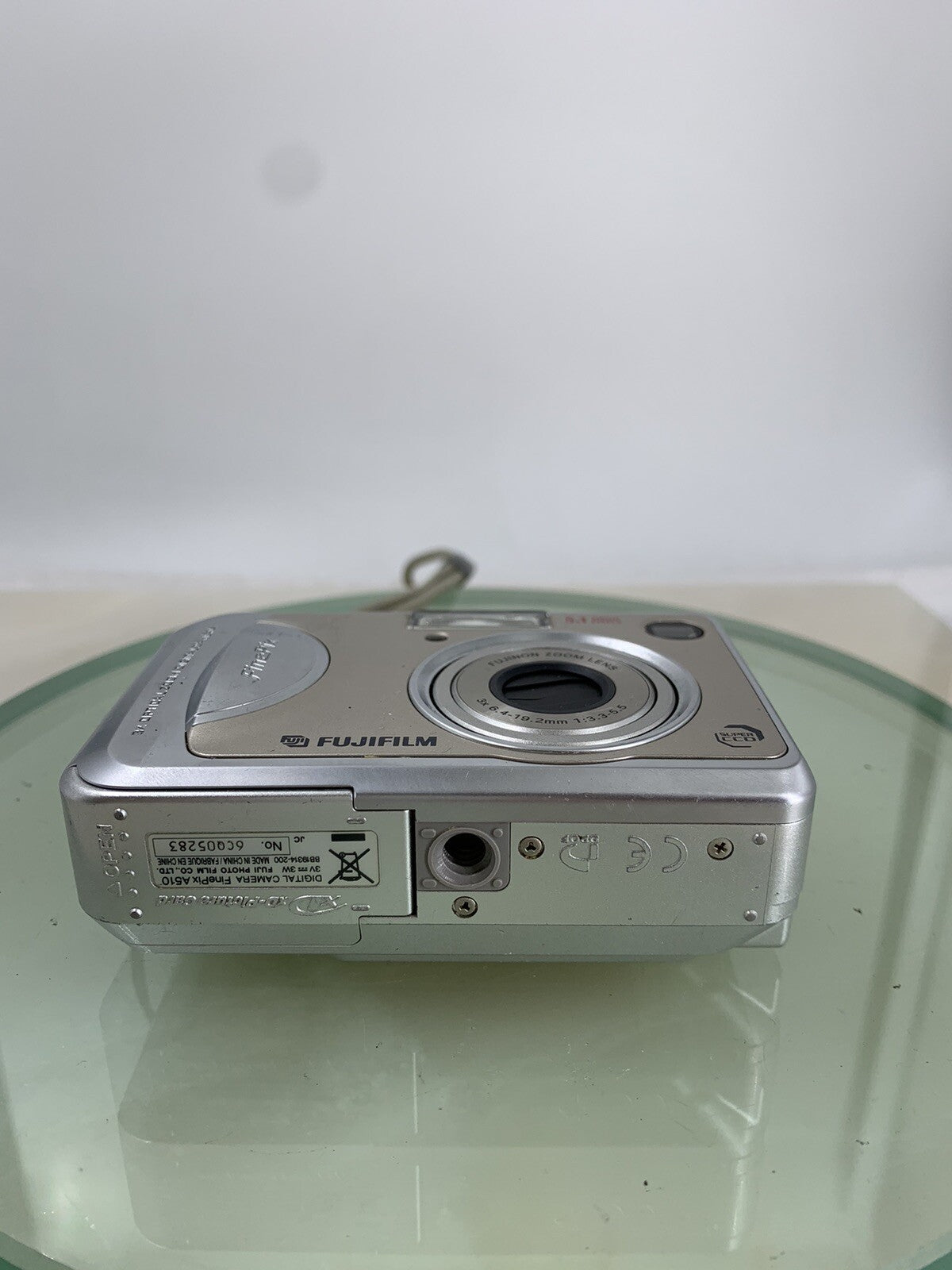 Fujifilm Digital Camera FinePix A510 5.1MP SILVER NOCARD NO CHARGER TESTED - 2796
