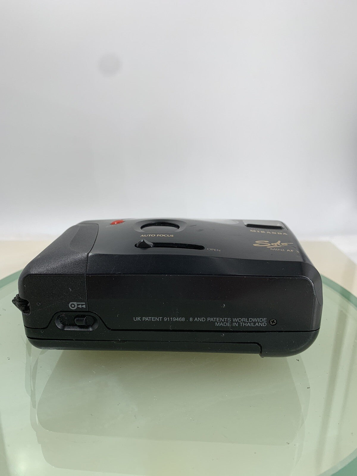 Vintage Miranda Solo Mini AF 3 Auto Sensor FILM CAMERA BLACK TESTED - 7817