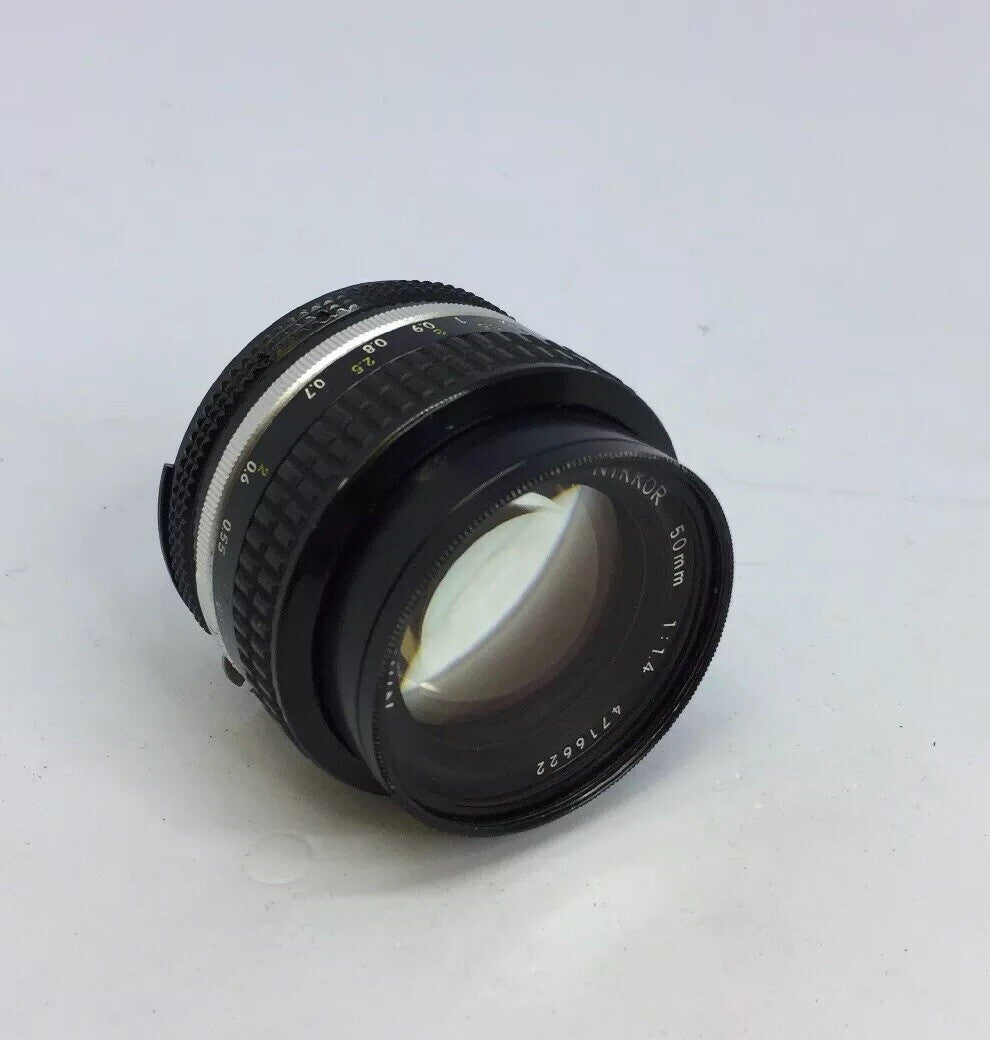 Nikon Nikkor 50 mm F/1.4 Mf AI Lens 1983 EXCELLENT RARE LENS #5695