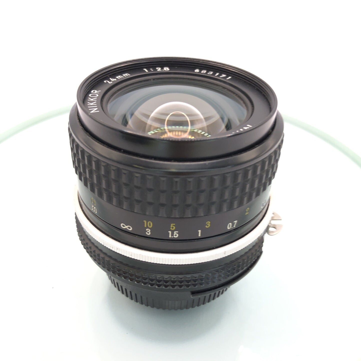 Nikon Nikkor 24mm f2.8 AIS Super Sharp Lens Mint Tested WIDE LENS. 62310