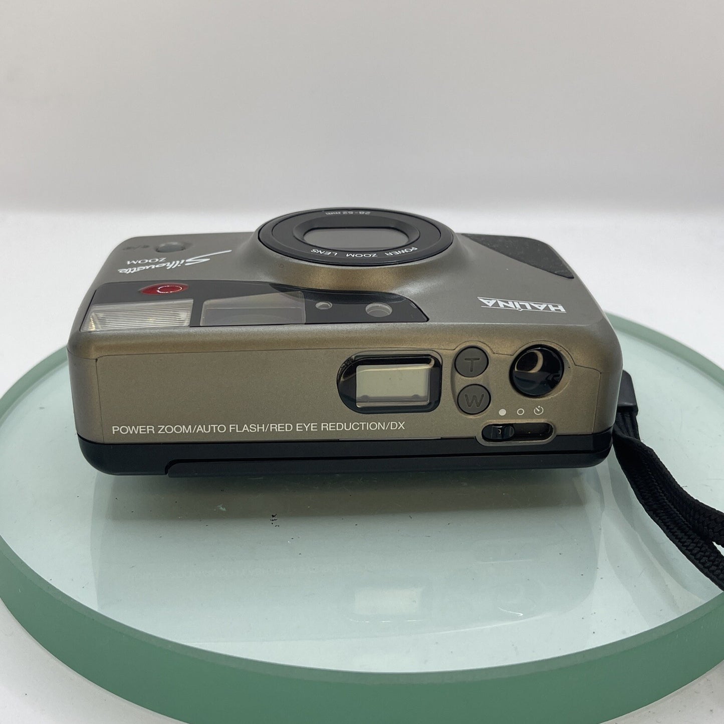 Halina Silhouette 35mm Camera w/ Power Zoom Lens Film 28-52mm DX#1827