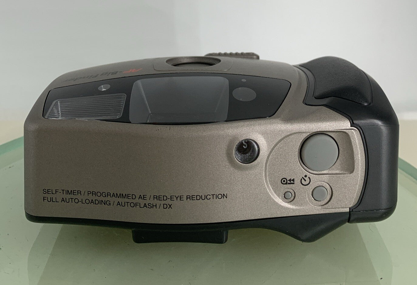 Minolta AF Big Finder 35mm Film Point and Shoot Camera CLEAN GREY TESTED - 6017