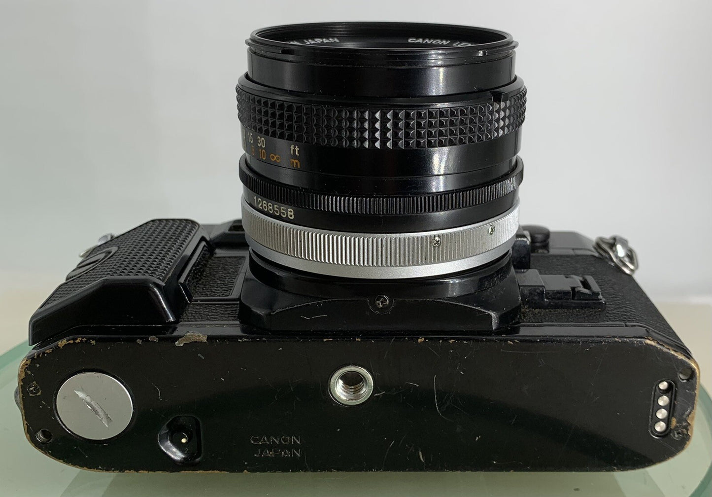 BEAUTIFUL Canon A-1 35mm SLR Camera Body+ FD 50mm f/1.8 FULLY WORKING #1708