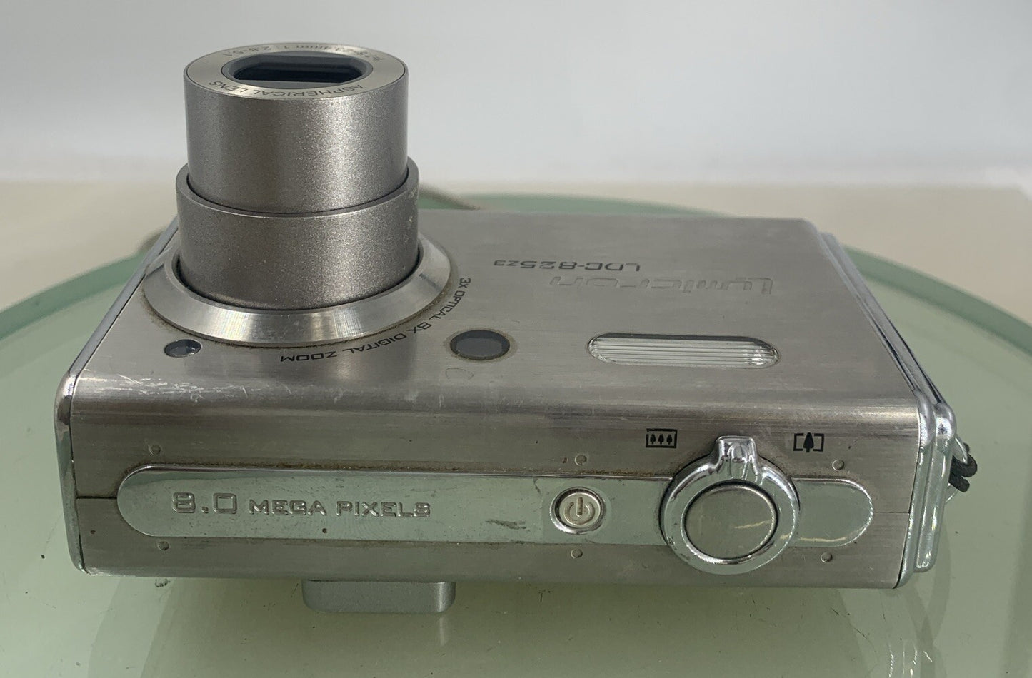 Lumicron Digital Camera LDC-825z3 3x Zoom SILVER WITH CHARGER TESTED - 1277