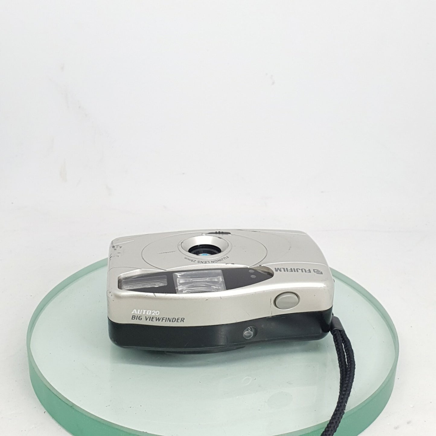 FUJIFILM 20 AUTO Big Finder APS FILM CAMERA ~AUTO FLASH TESTED #2284