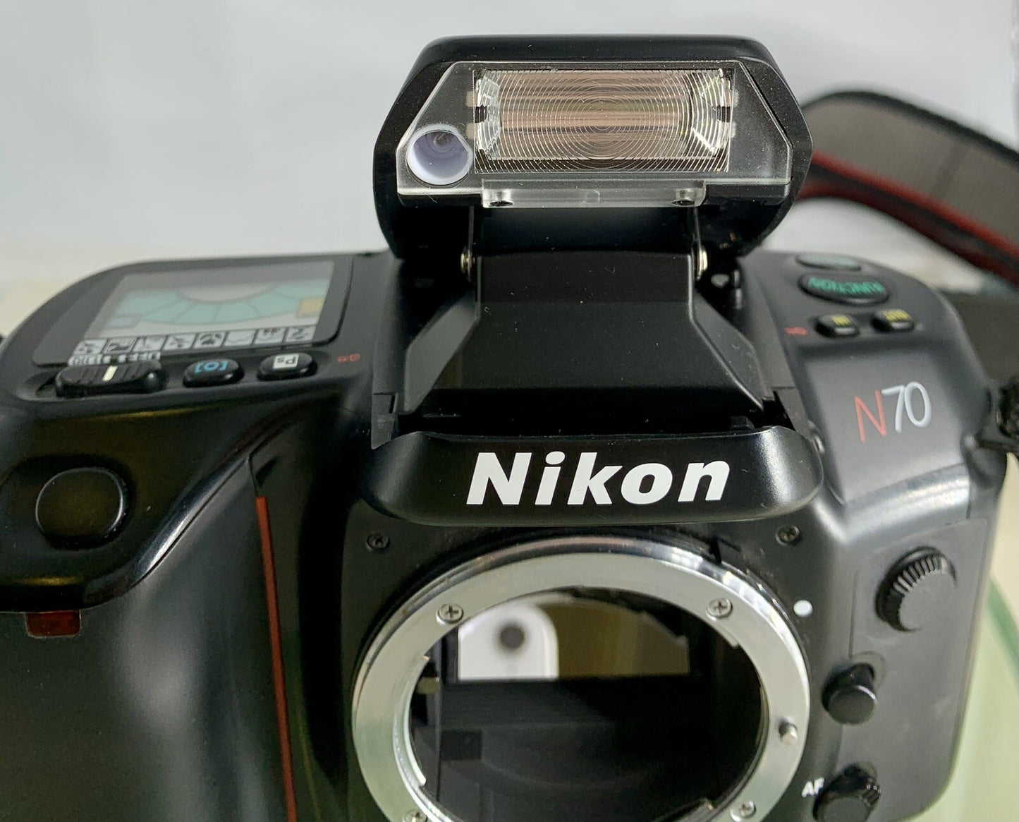 Nikon N70 35mm AF SLR Film Camera - Body Only + Instructions + Bag + Tested -3058