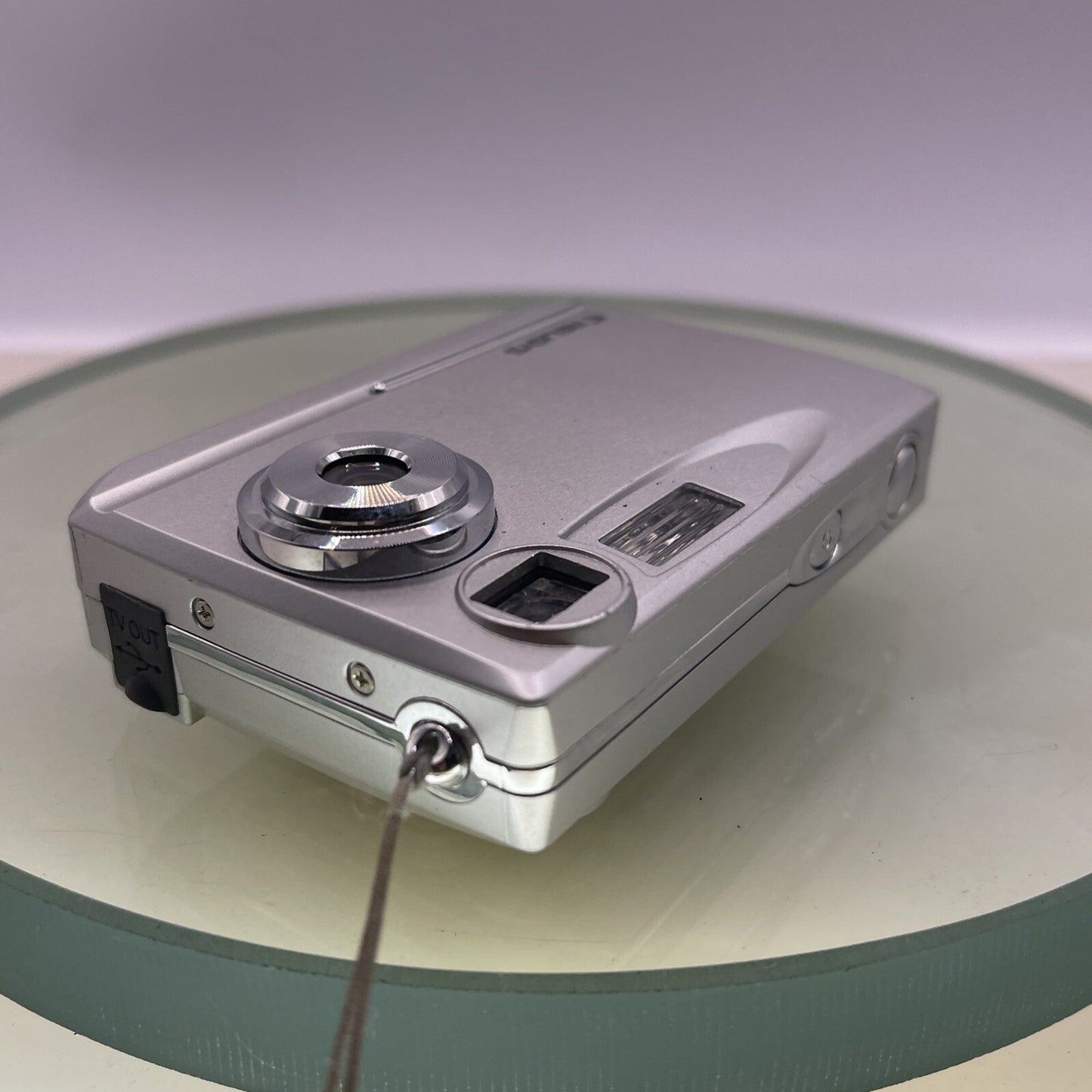 Relisys RDC-3100 3.1MP Compact Digital Camera Silver Tested 128MB SD Card #6418