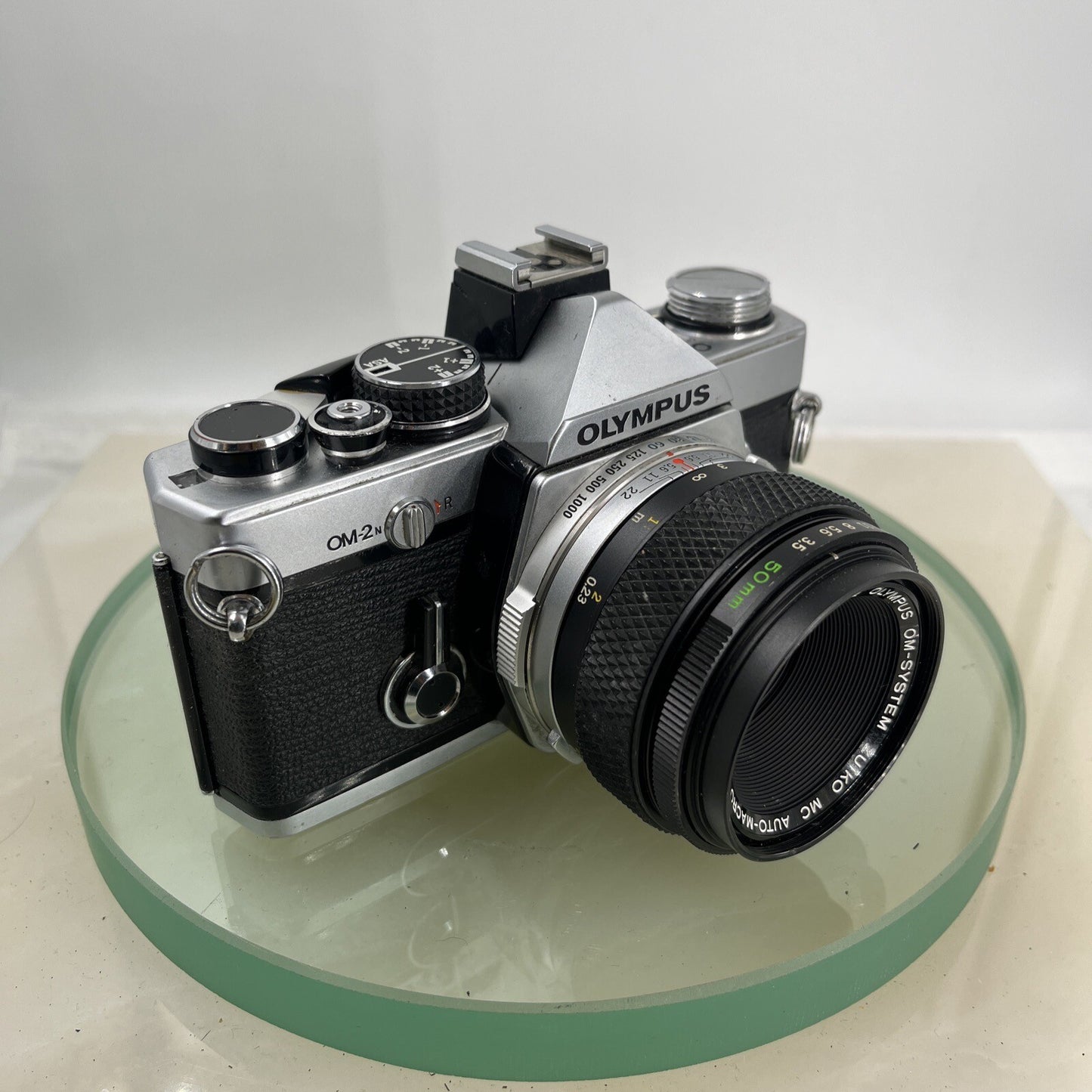 Olympus OM-2N MD 35mm Film SLR Manual Camera Olympus AUTO S50mm F/3.5 Zuiko Lens8
