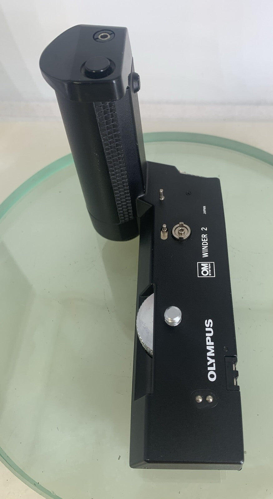 VINTAGE OLYMPUS WINDER 2 BLACK GOOD CONDITION CLEAN AND WORKING - 1405