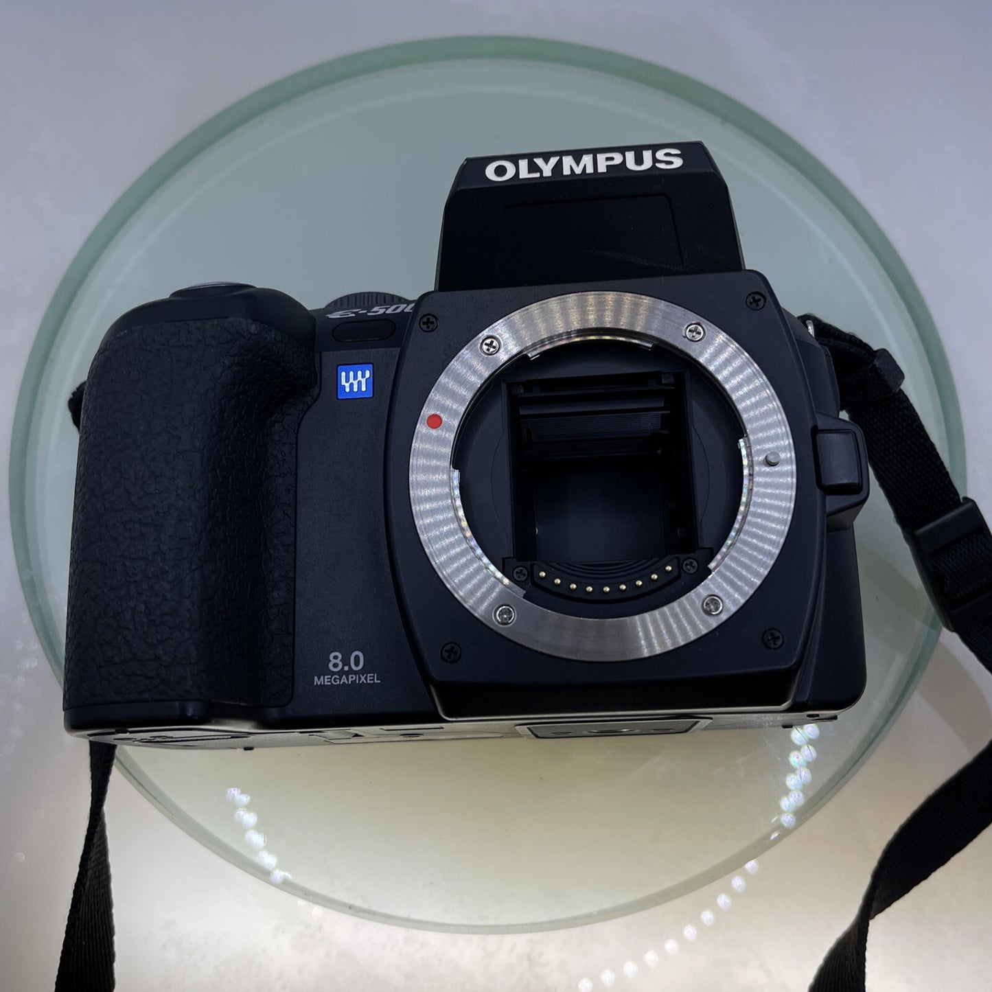Olympus E500 Camera 8.0 Megapixel Digital SLR Camera Body only+Batt+Charger#76613