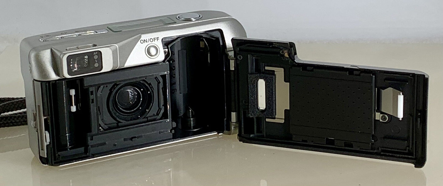 PENTAX ESPIO 170 SL 38MM - 170MM 35MM POINT AND SHOOT CAMERA+CASE+TESTED - 5598