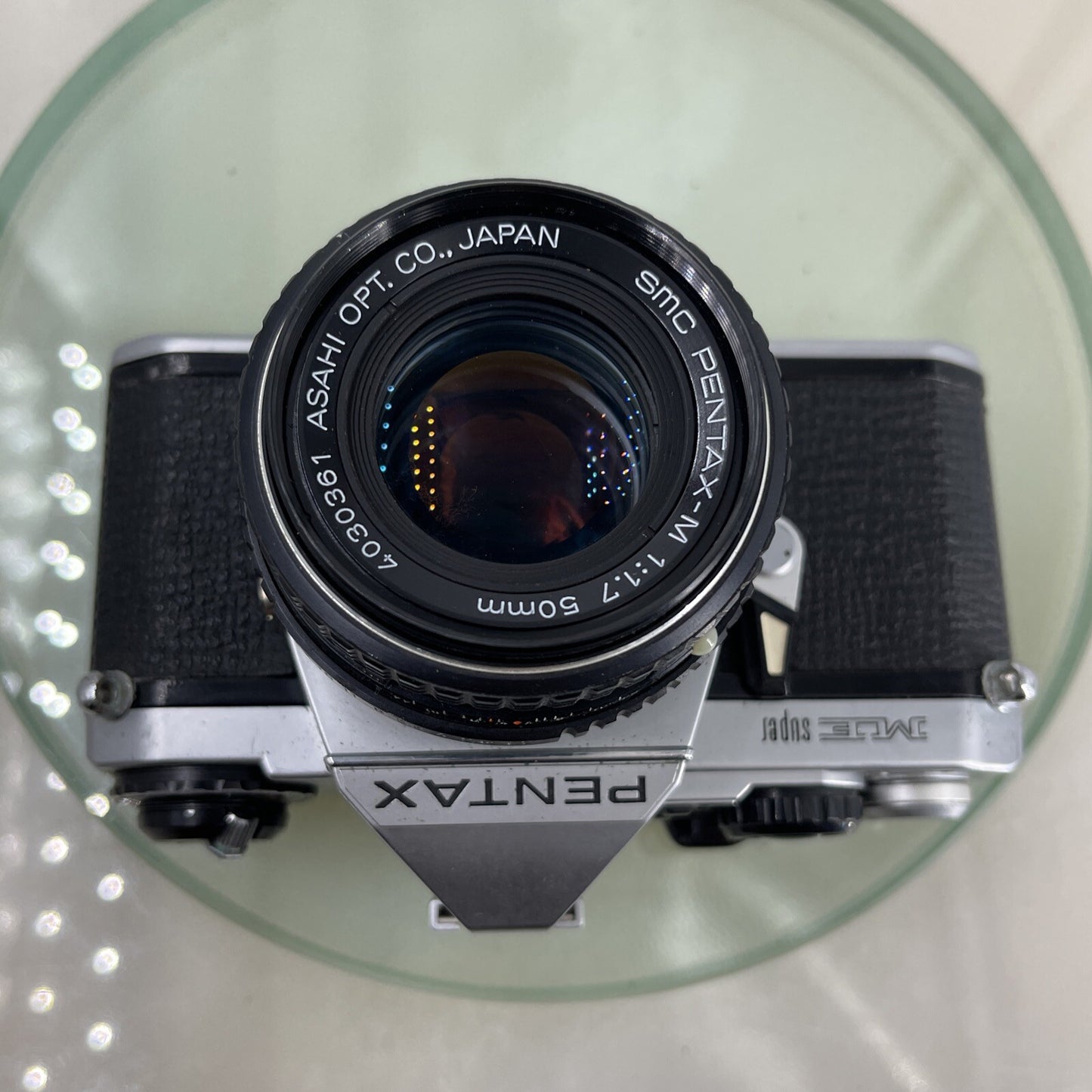 Pentax ME Super 35mm SLR Film camera + Pentax-M 50mm f1.7 LENS - TESTED 5977