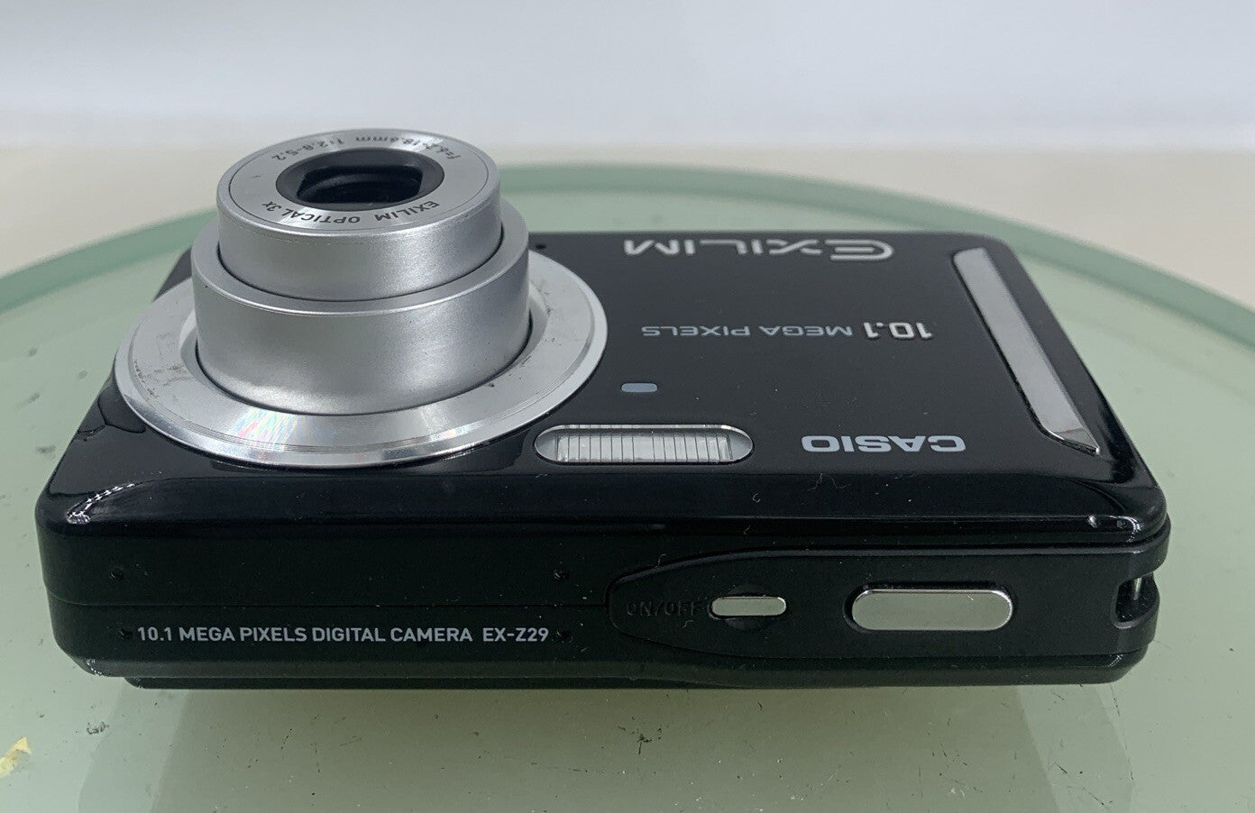 Casio Exilim EX-Z29 BLACK Digital Camera WITH CHARGER NO CARD TESTED - 2397