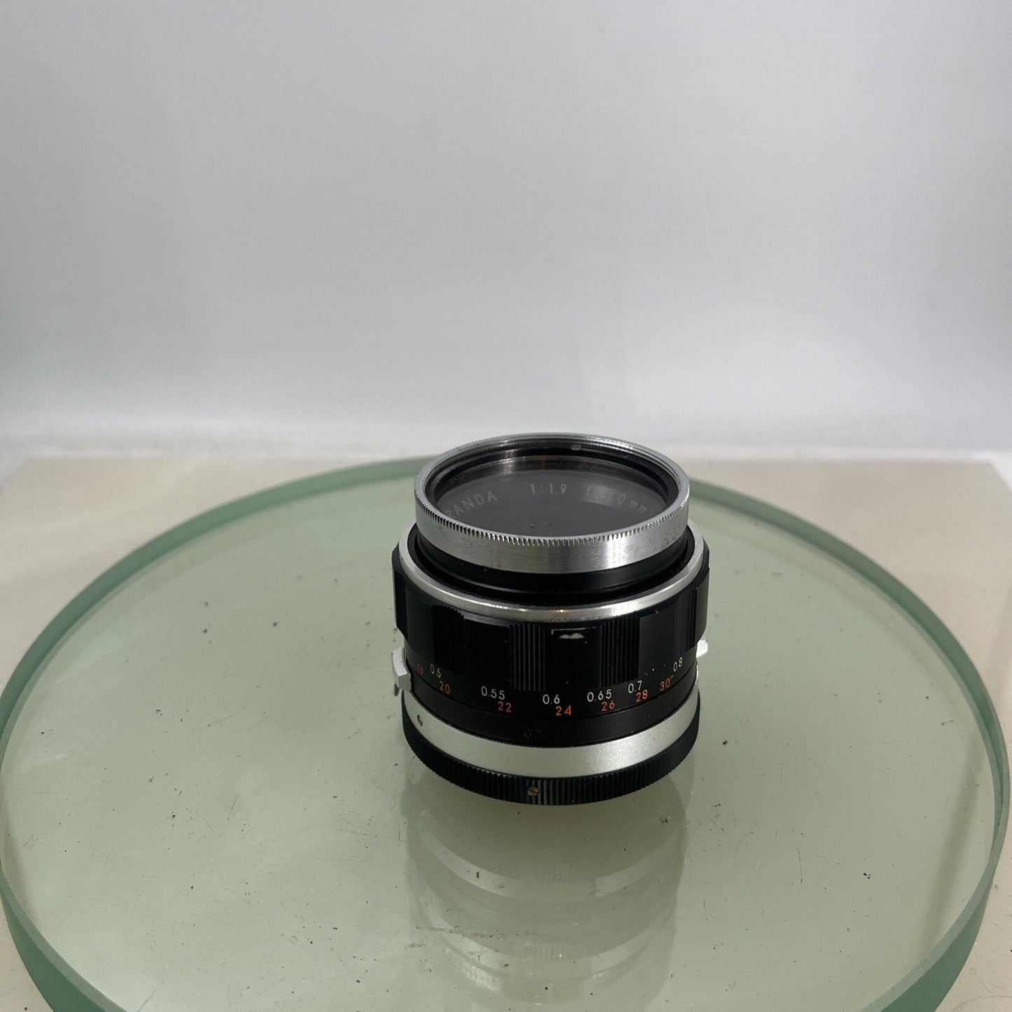 AUTO MIRANDA 1:1.9 f=5cm.50mm lens For miranda camera in great condition ++ #4646