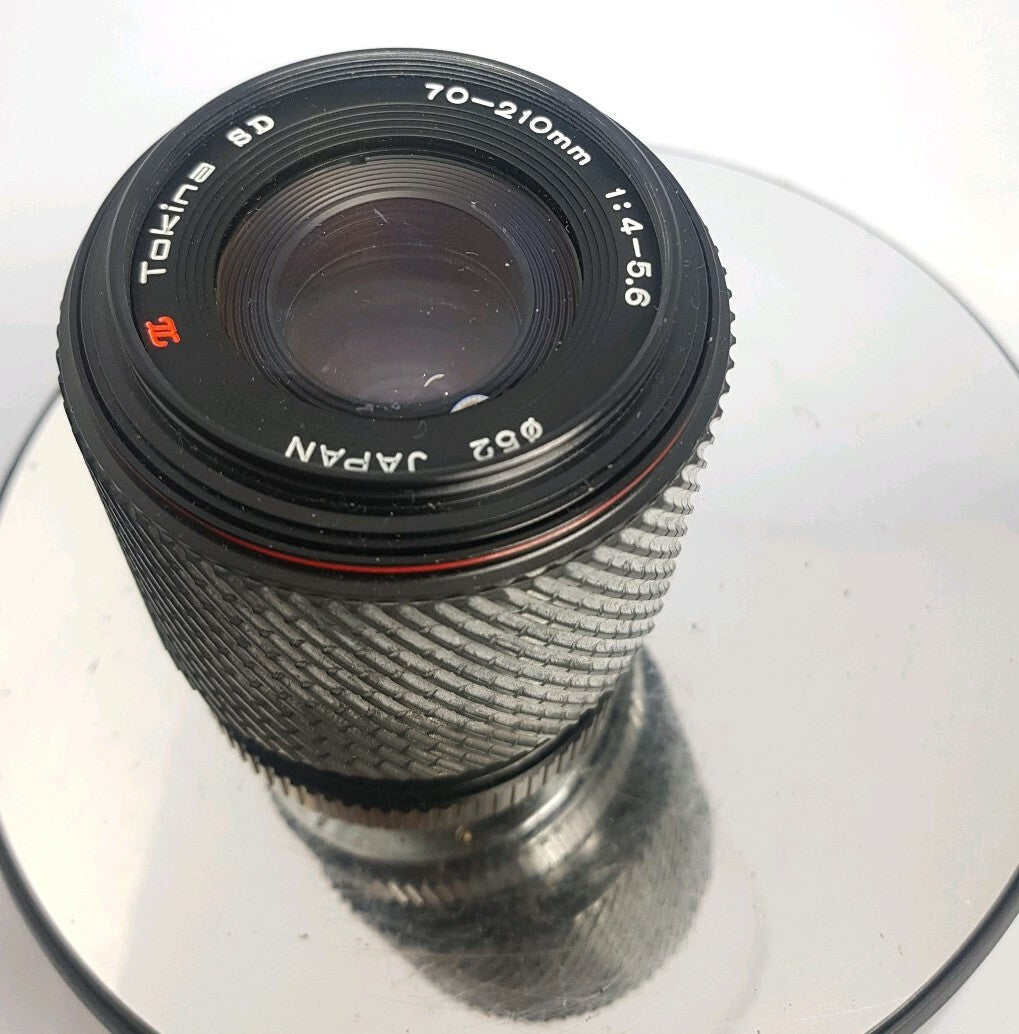 Tokina SD Macro Zoom 70-210mm 1:4-5.6 Pentax K Mount Lens for film SLR Came#8334