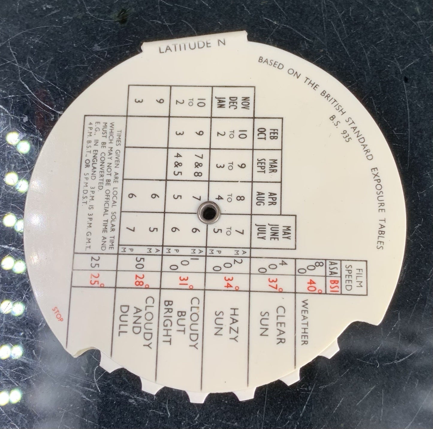 Johnson Standard Exposure Calculator #8861