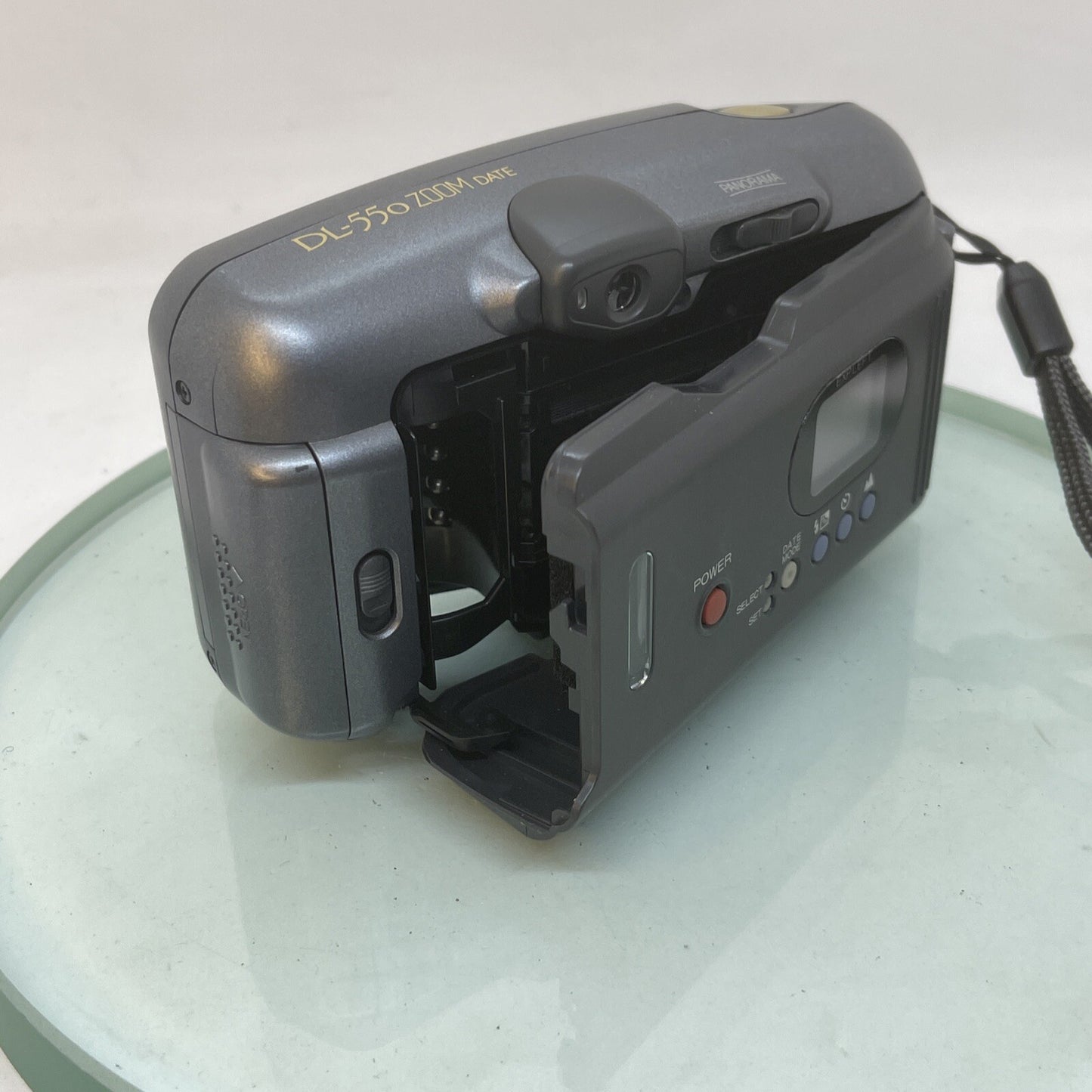 Rare fuji dl-550 zoom date Camera, Tested, Cased, Instructions+++ #5538