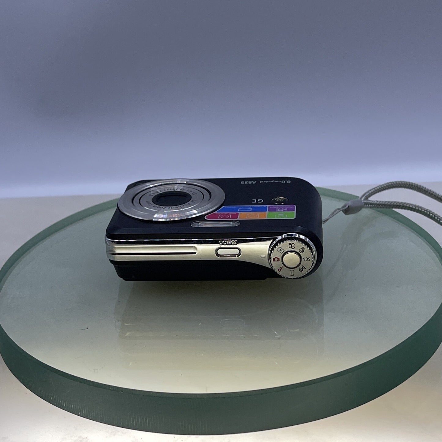 General Imaging GE A835 8.0 MP Compact Digital Camera Black Tested #1477