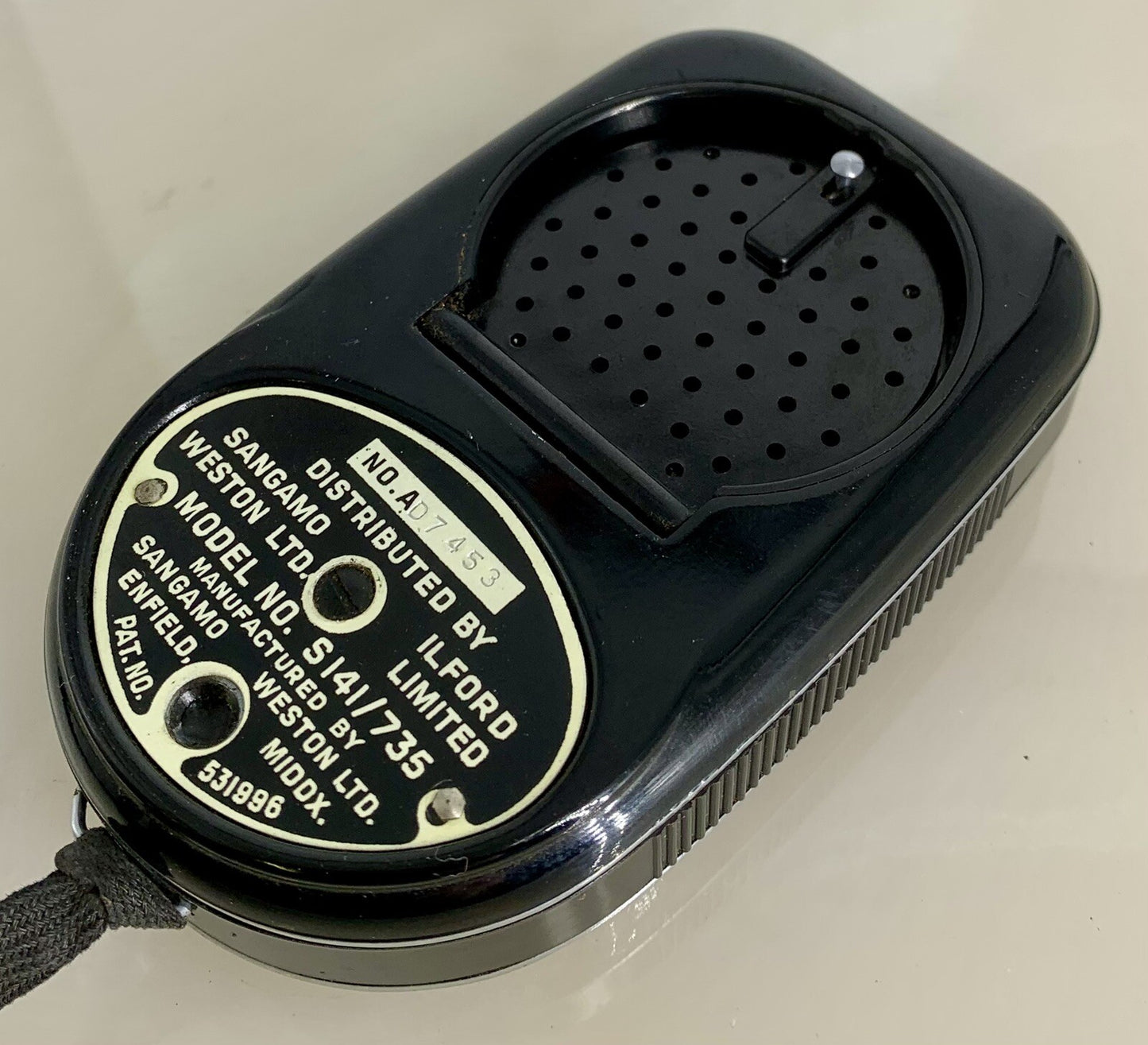 Sangamo Weston Master II Light Meter Tested with Leather Case - 5073