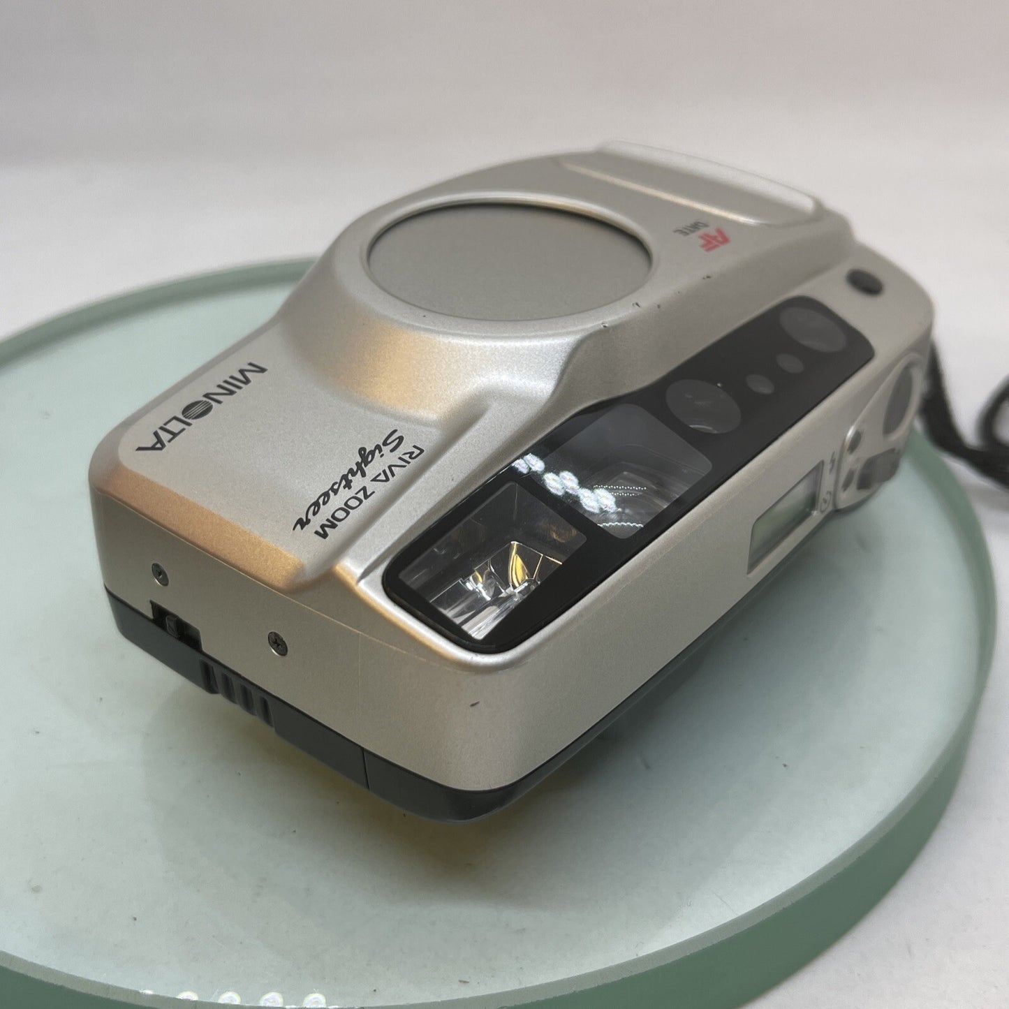 Minolta Riva Zoom Sightseen Point&Shoot 35-70mm Tested, Cased #4826