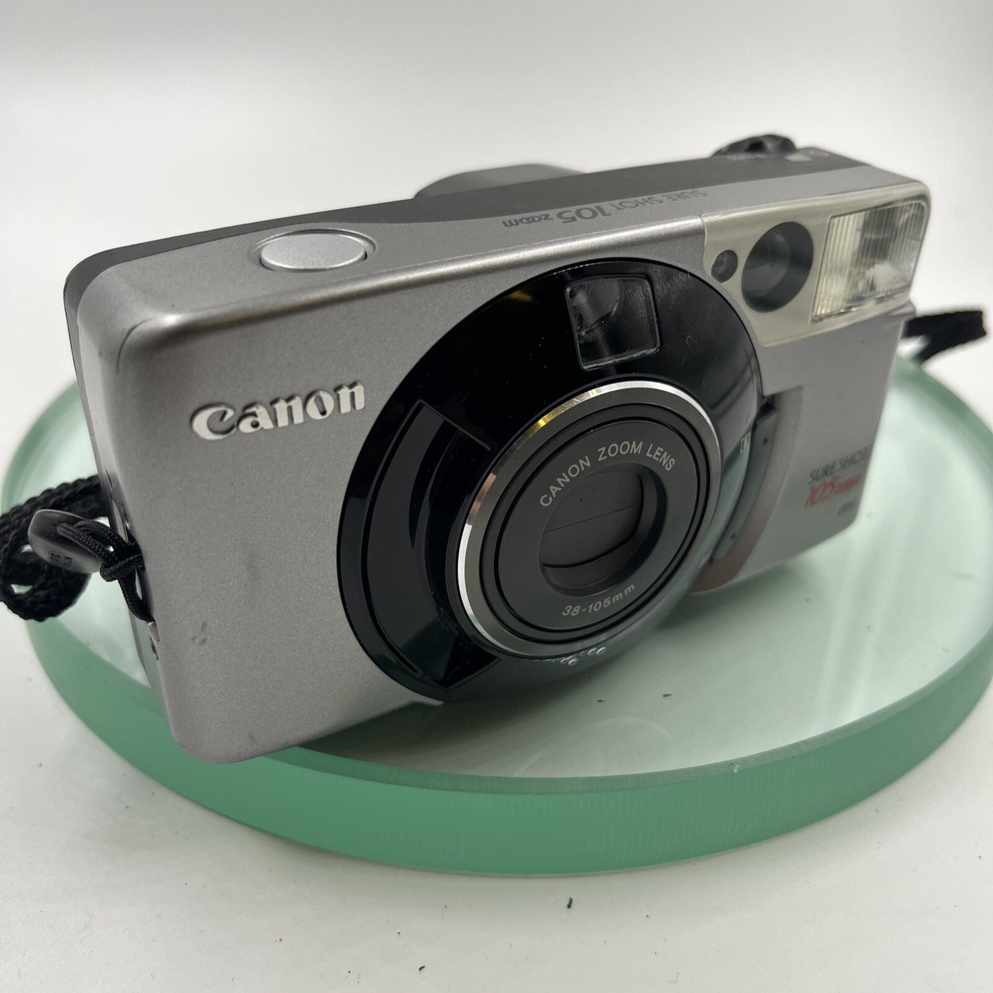 Vintage Canon Sure Shot 105 ZoomPoint&Shoot 35mm Film Camera tested&working #9306