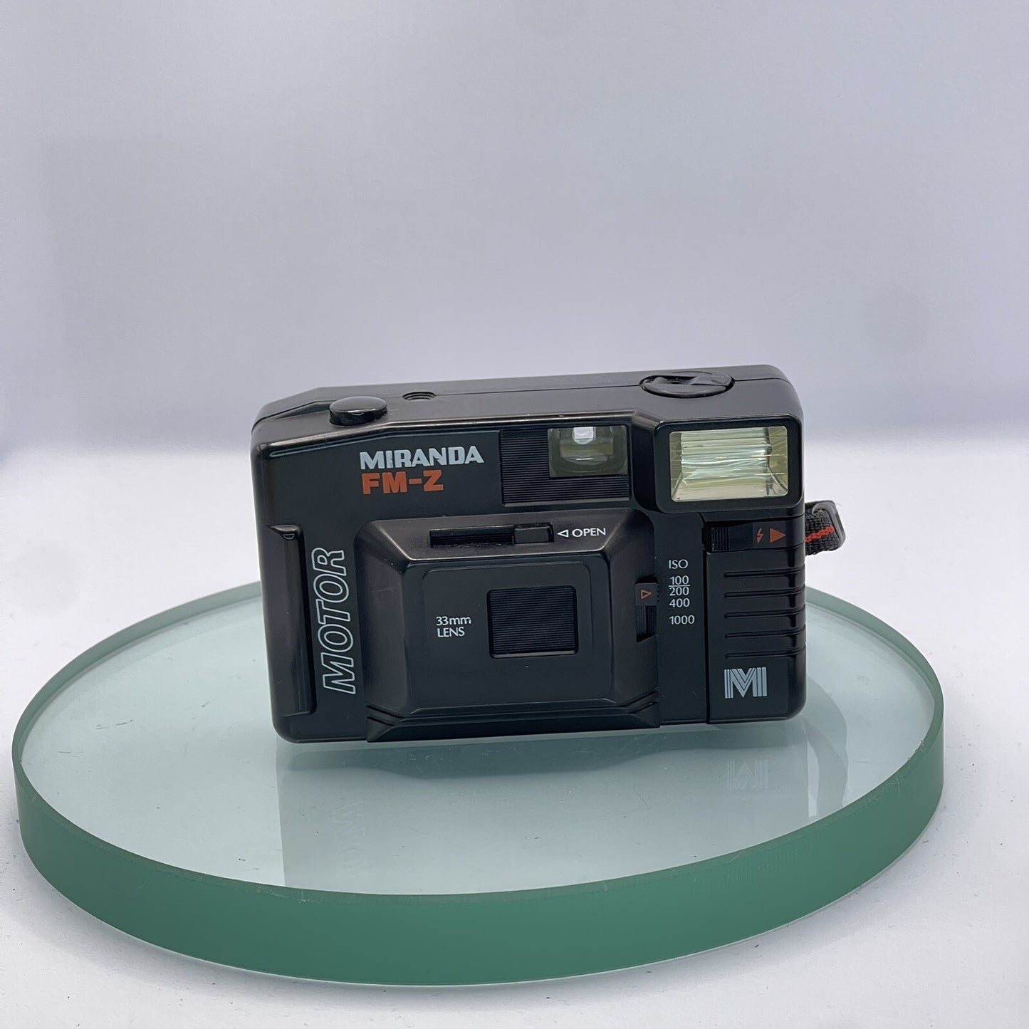 Miranda FM-Z Motor 35mm Compact Film Camera 33mm Lens Tested & Working #7087