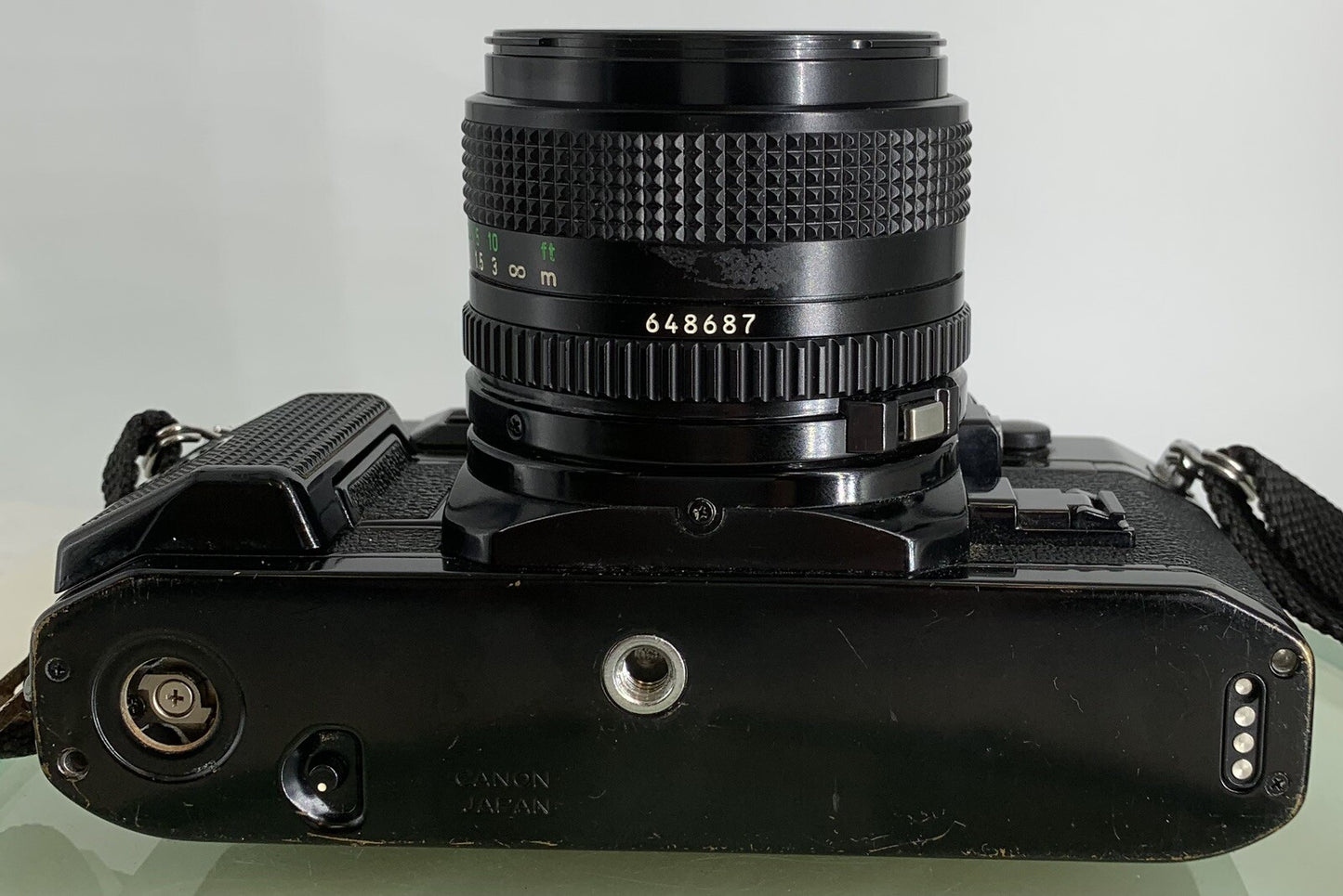 BEAUTIFUL Canon A-1 35mm SLR Camera Body+ FD 50mm f/1.8 FULLY WORKING #2198