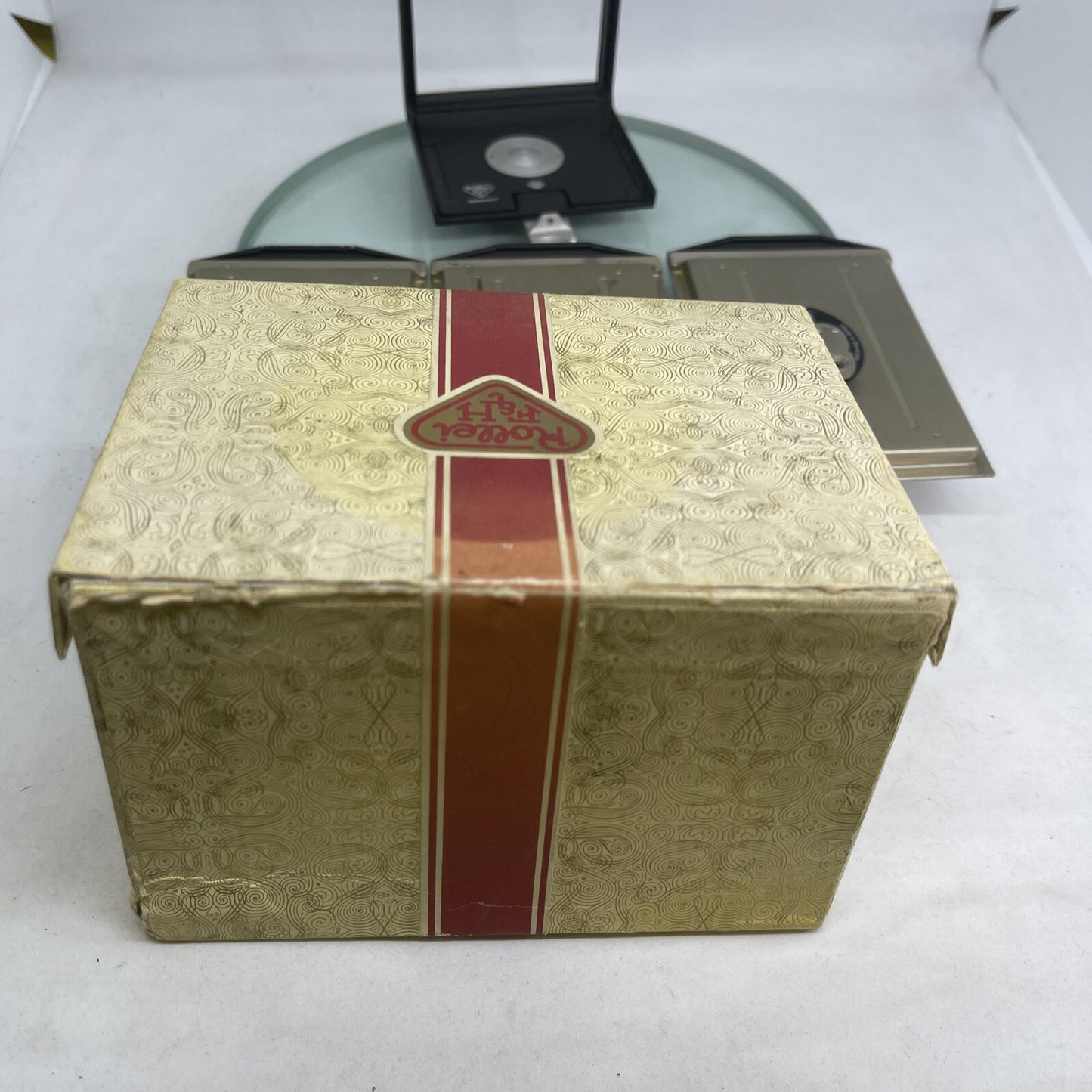 Rollei Plattenadapter Plate Adapter in MINT condition with Box4