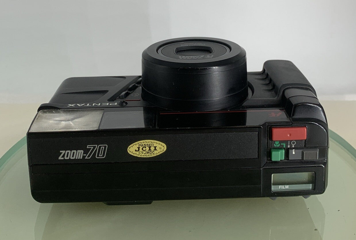 Pentax Zoom-70 Tele Macro AF Camera # Black # VGC # TESTED # 8127