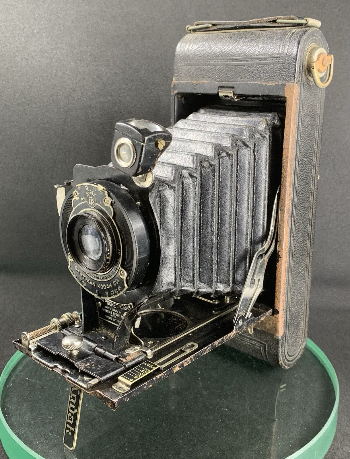 Vintage Kodak No.1A Pocket Folding Camera Use Kodak Film No.116+Case#3348