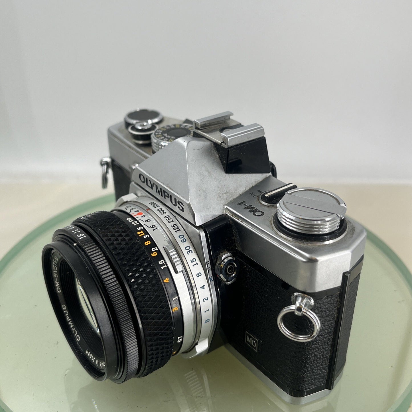 Olympus OM-1 MD 35mm SLR Film Camera & Olympus ZUIKO 50mm f1.8 Lens- TESTED8888