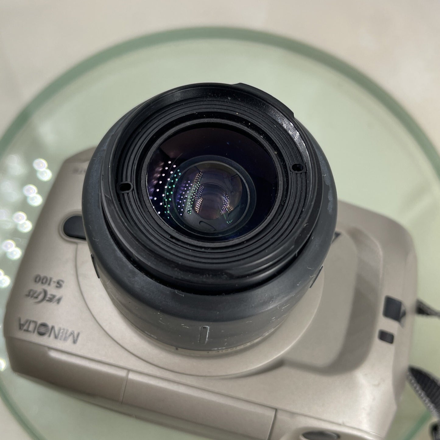 Minolta Vectis S-100 SLR APS Film Camera with 28-56mm Zoom lens F1:4-5.6 #5838