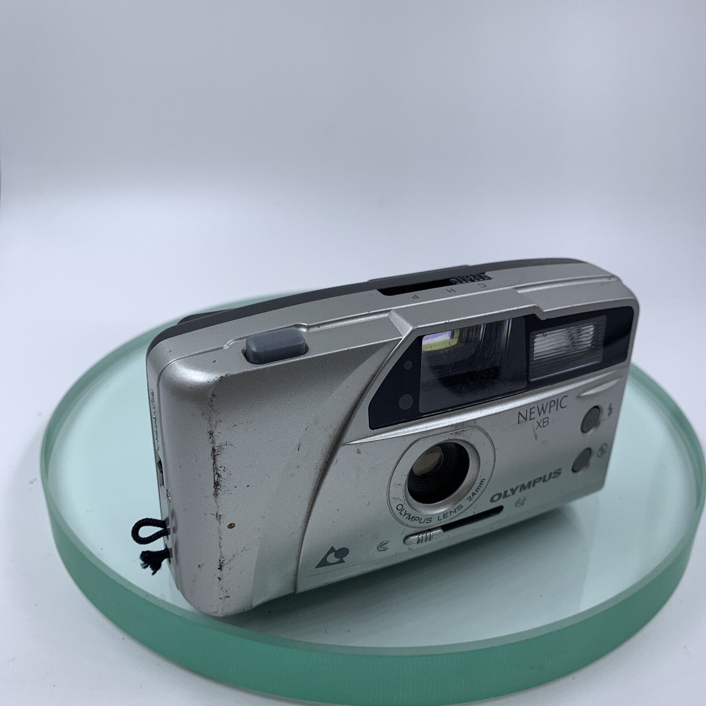 Olympus Newpic XB Compact Film AF 24mm Lens 35mm Film Camera Tested Working#8335