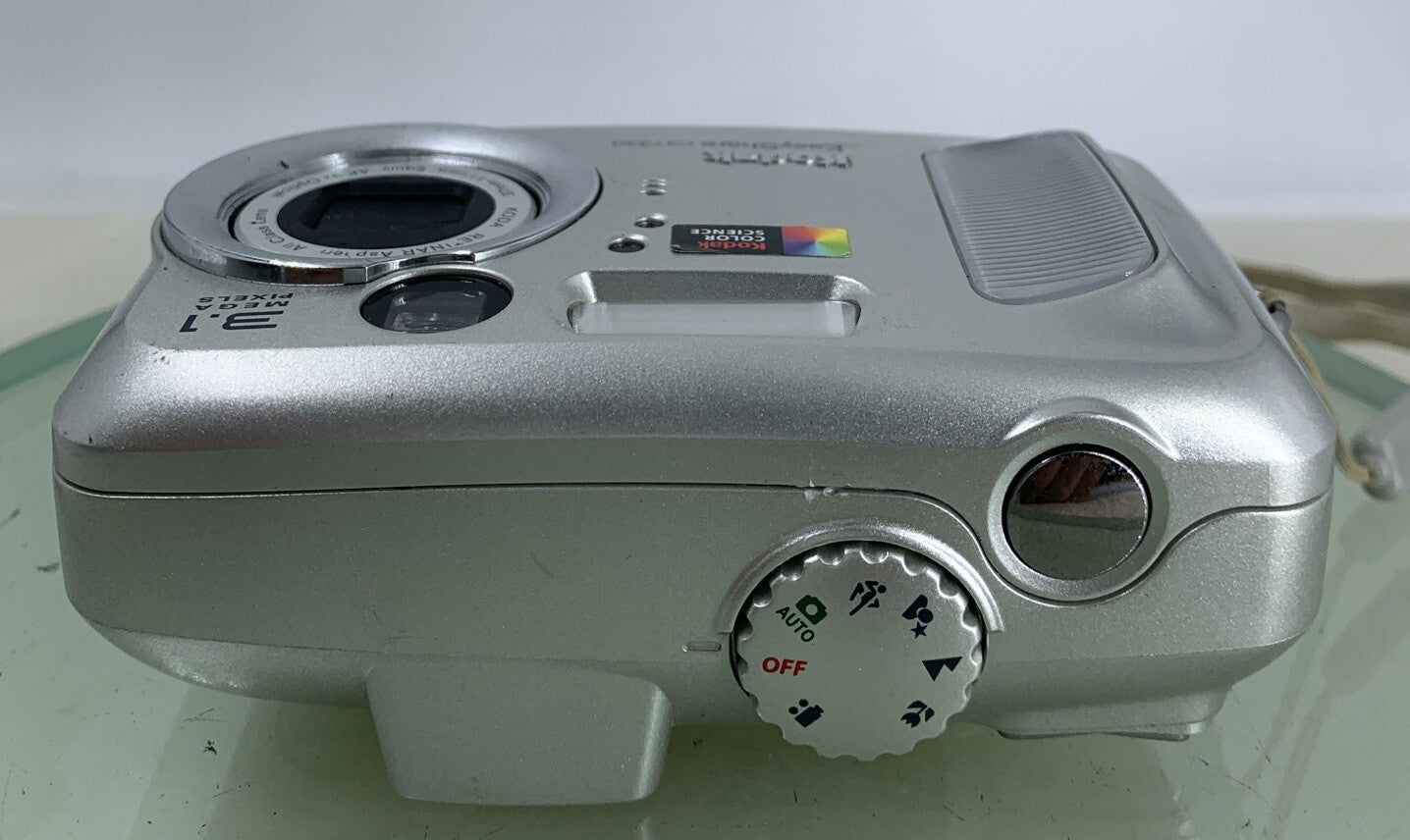 Kodak EASYSHARE CX7330 3.1MP COMPACT DIGITAL CAMERA NO CARD SILVER TESTED - 6008