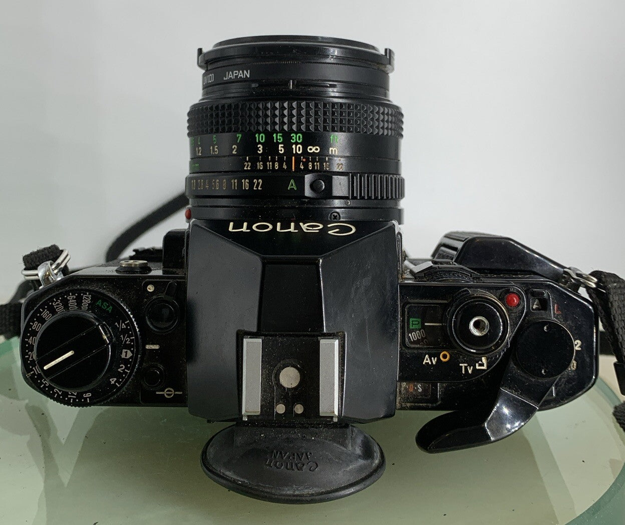 BEAUTIFUL Canon A-1 35mm SLR Camera Body+ FD 50mm f/1.8 FULLY WORKING #2808