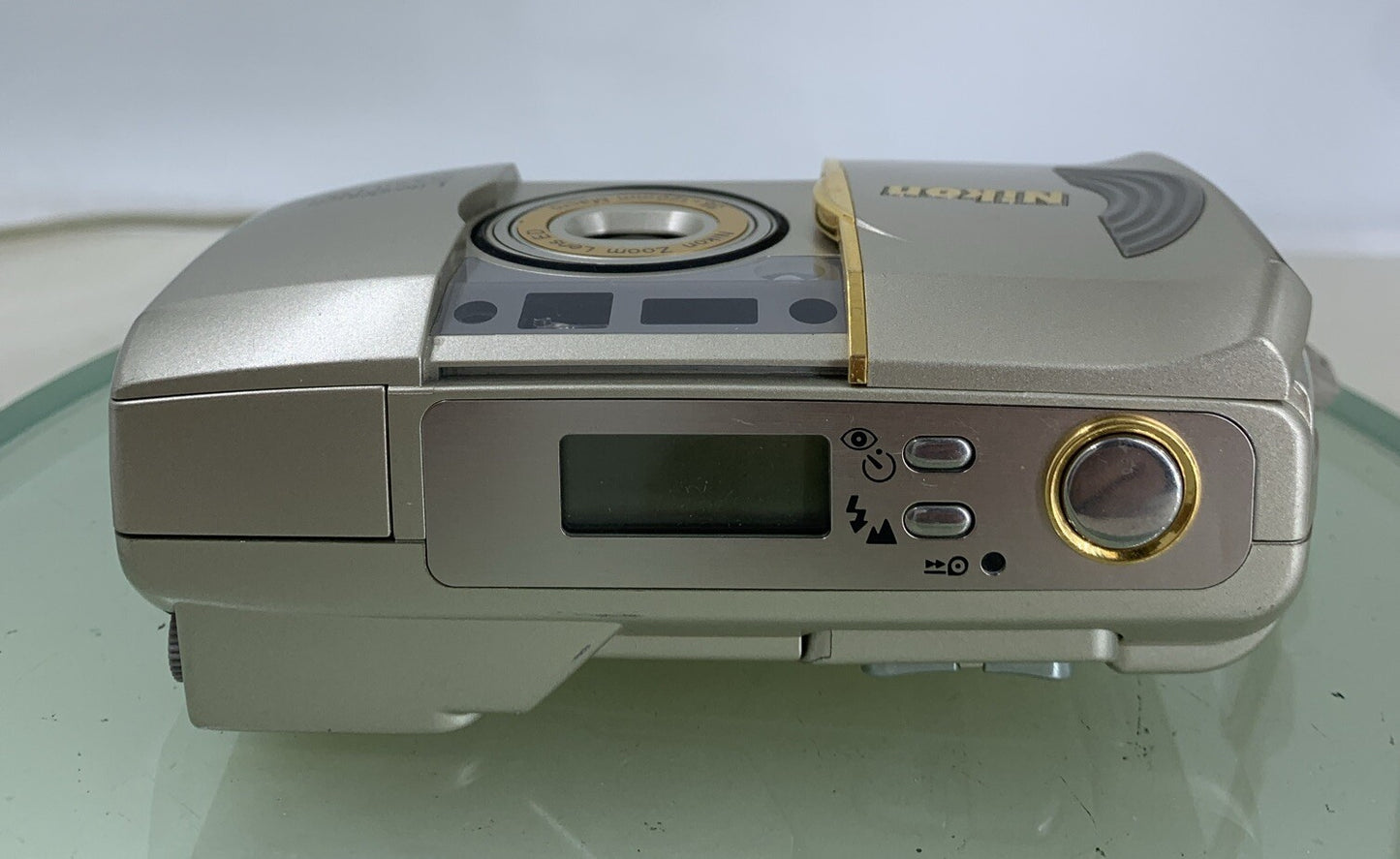 Nikon Lite Touch Zoom 120 AF SILVER COMPACT FILM & SHOOT CAMERA TESTED - 6647