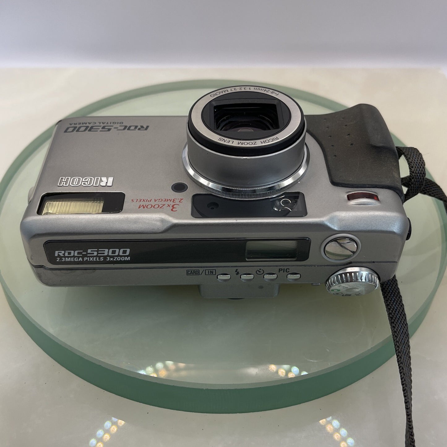 Ricoh RDC-5300 2.3MP Compact Digital Camera Silver Tested #2427