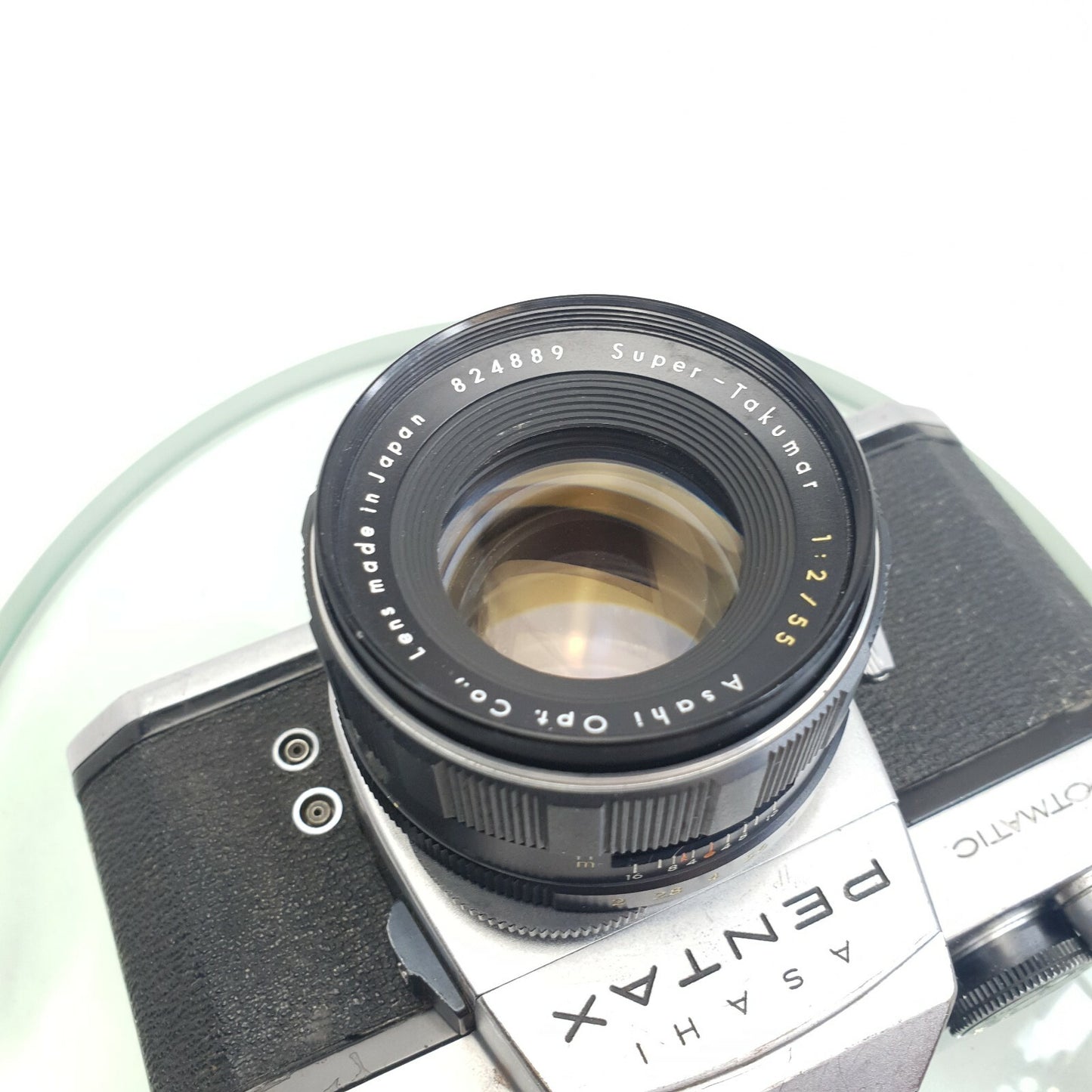 Asahi Pentax Spotmatic SP with SMC Takumar 2/55mm M42+CASE+Just Serviced #6975
