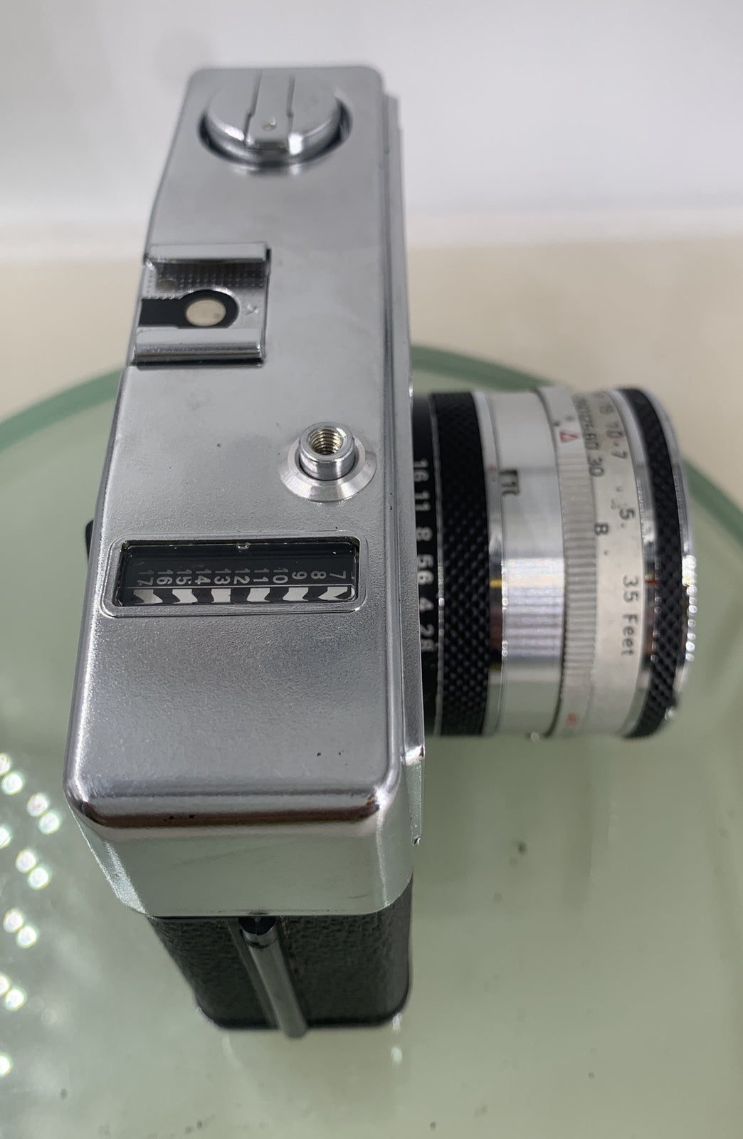 HALINA 3000 CAMERA 45MM POINT AND SHOOT FILM CAMERA BLACK - TESTED - 2707