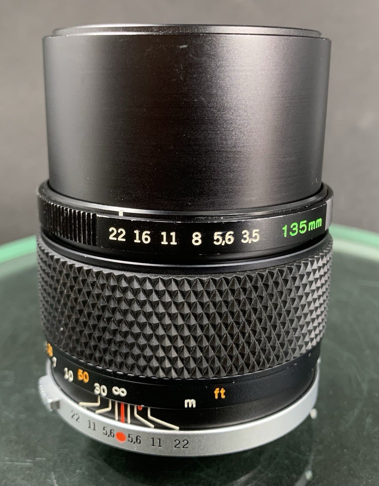 {SERVICED}Olympus 1:3.5 f/135mm OM-System Zuiko Auto-T SLR Lens Working Great#17