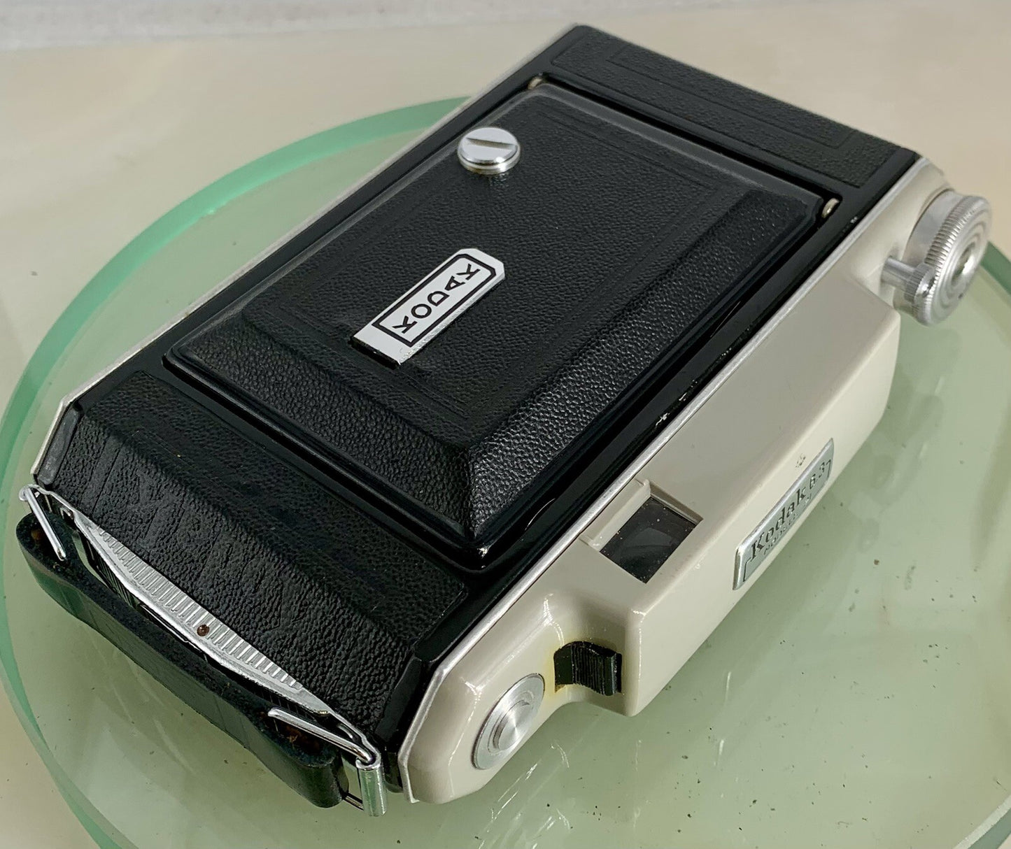 Kodak 6.3 Model 21 with 105mm 1:6.3 Angieux Anastigmat + CASE, TESTED #427