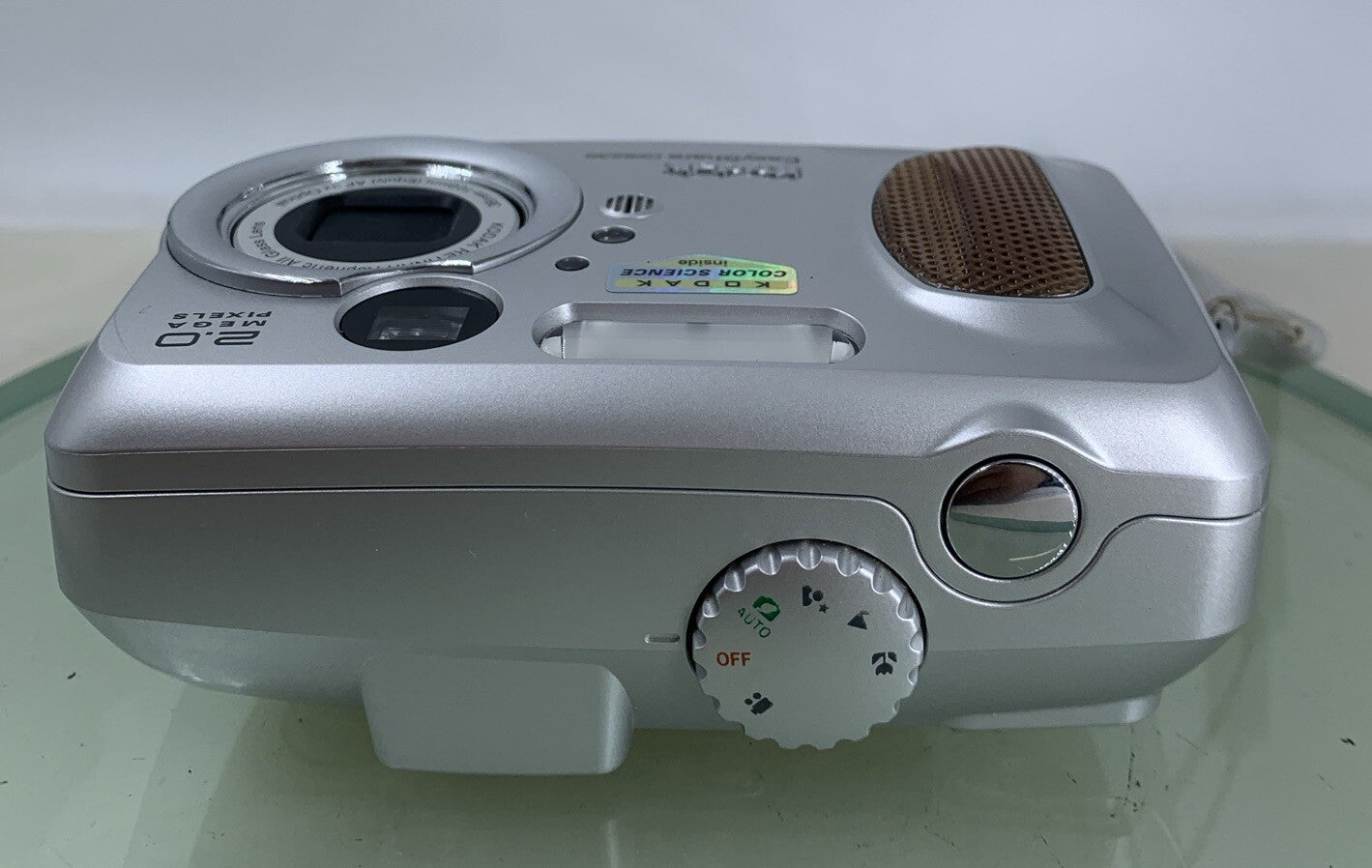 Kodak EasyShare CX6230 2.0MP Silver Digital Camera WITH COVER TESTED - 6727
