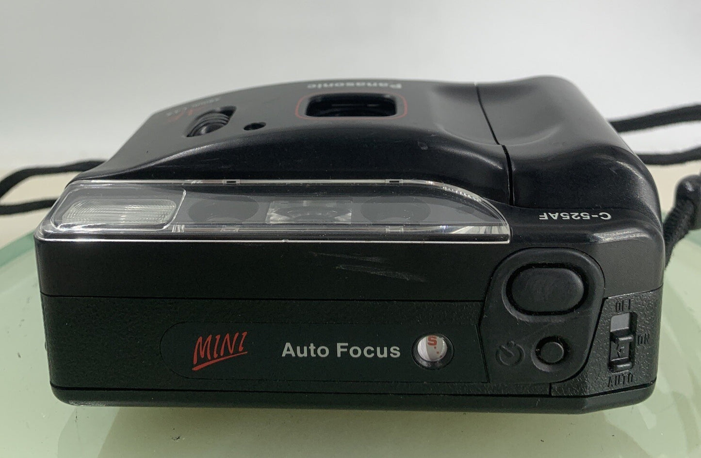 Panasonic C-525AF 35mm Film Point and Shoot Camera Black Tested - 3198